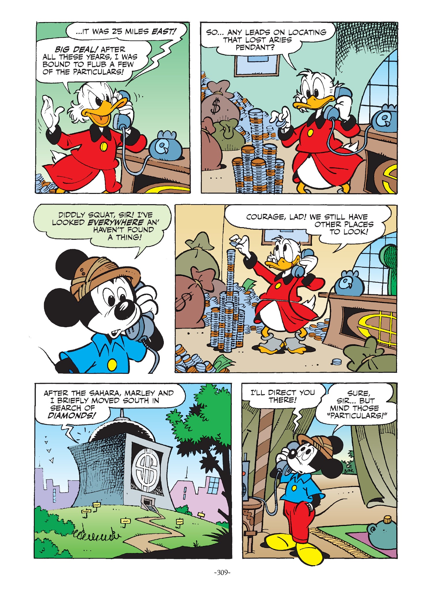 Read online Mickey and Donald: The Search For the Zodiac Stone comic -  Issue # TPB - 308