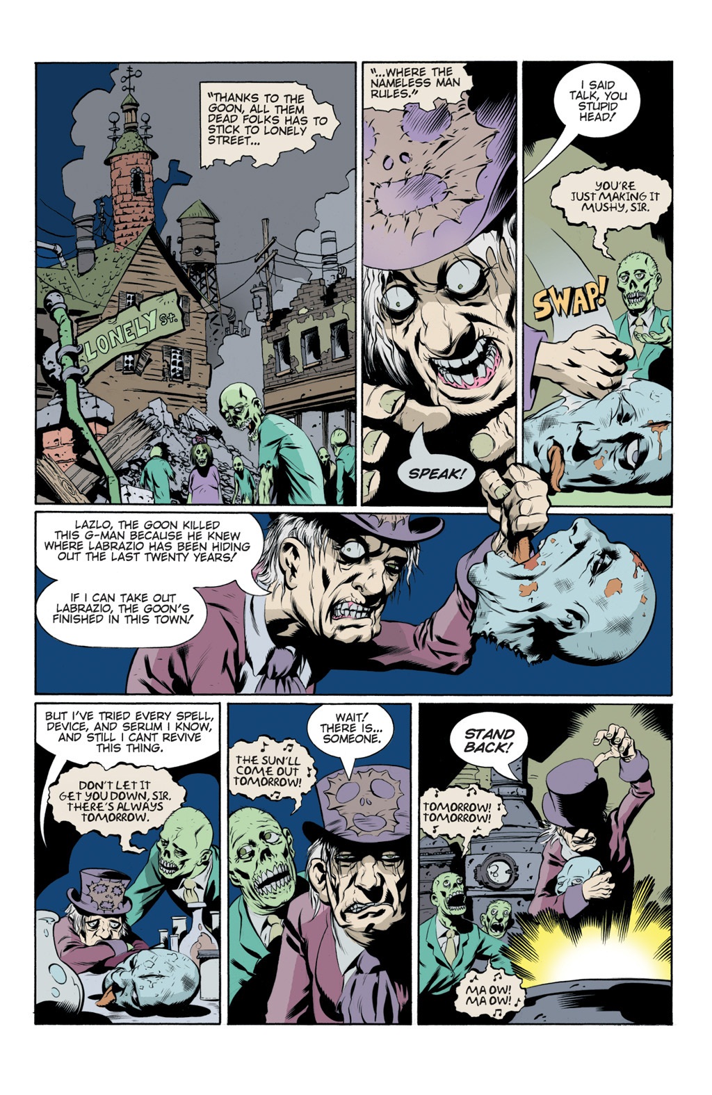 Read online The Goon: Nothin' But Misery comic -  Issue #2 - 5