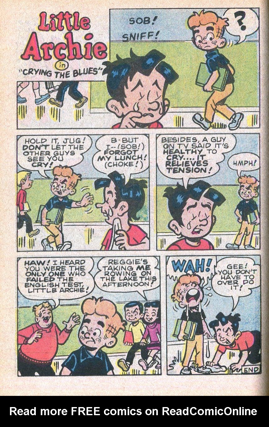 Read online Little Archie Comics Digest Magazine comic -  Issue #21 - 82