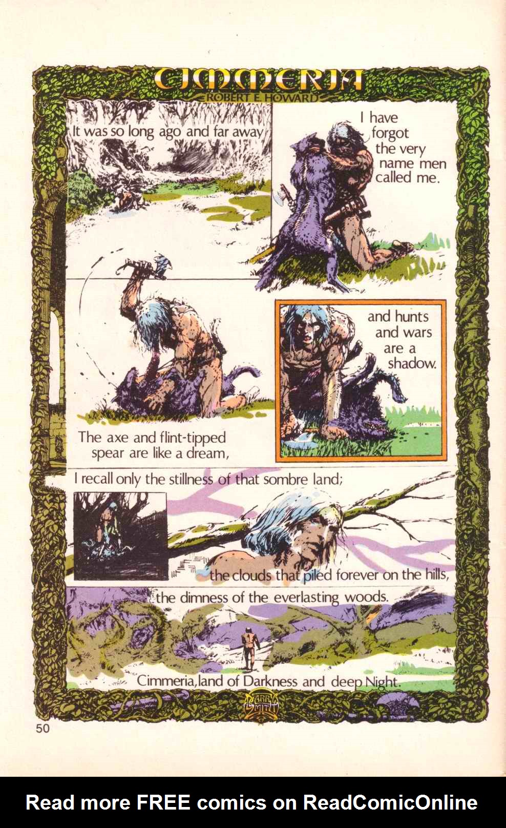 Read online Robert E. Howard's Conan the Barbarian comic -  Issue # Full - 66