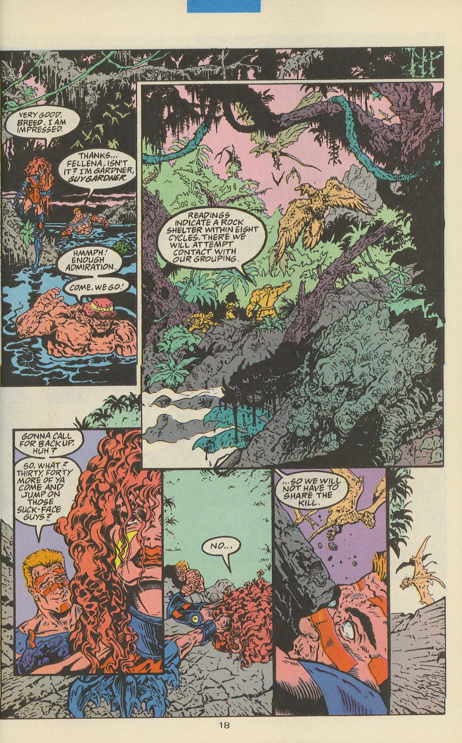 Read online Justice League America comic -  Issue #100c - 19