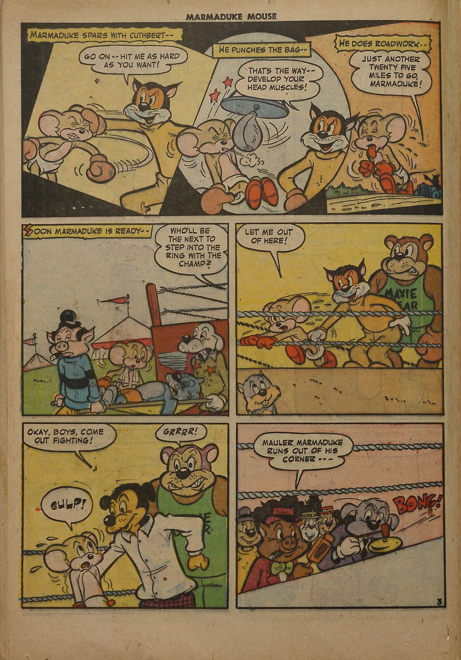 Read online Marmaduke Mouse comic -  Issue #42 - 16