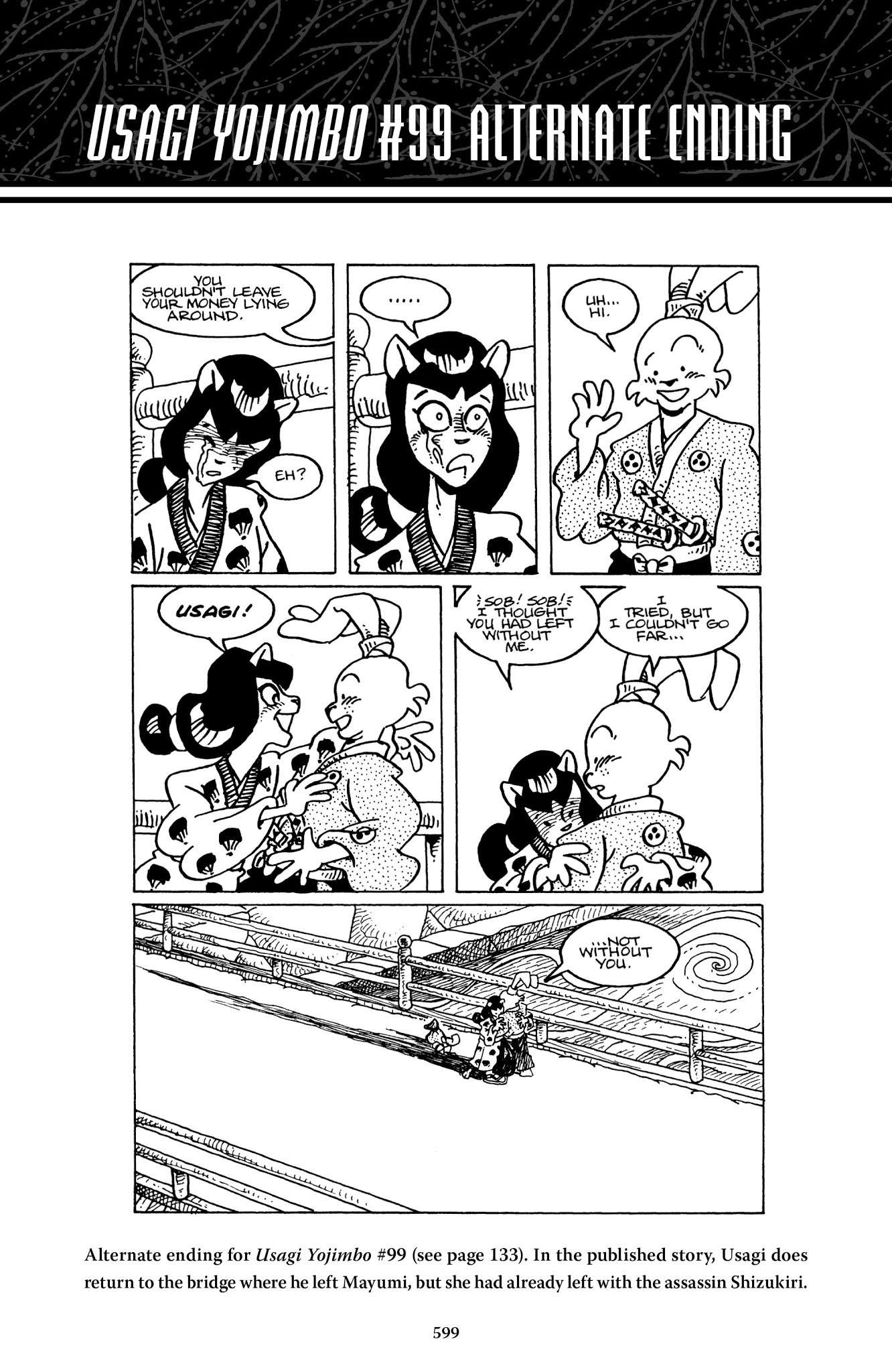 Read online The Usagi Yojimbo Saga comic -  Issue # TPB 6 - 593