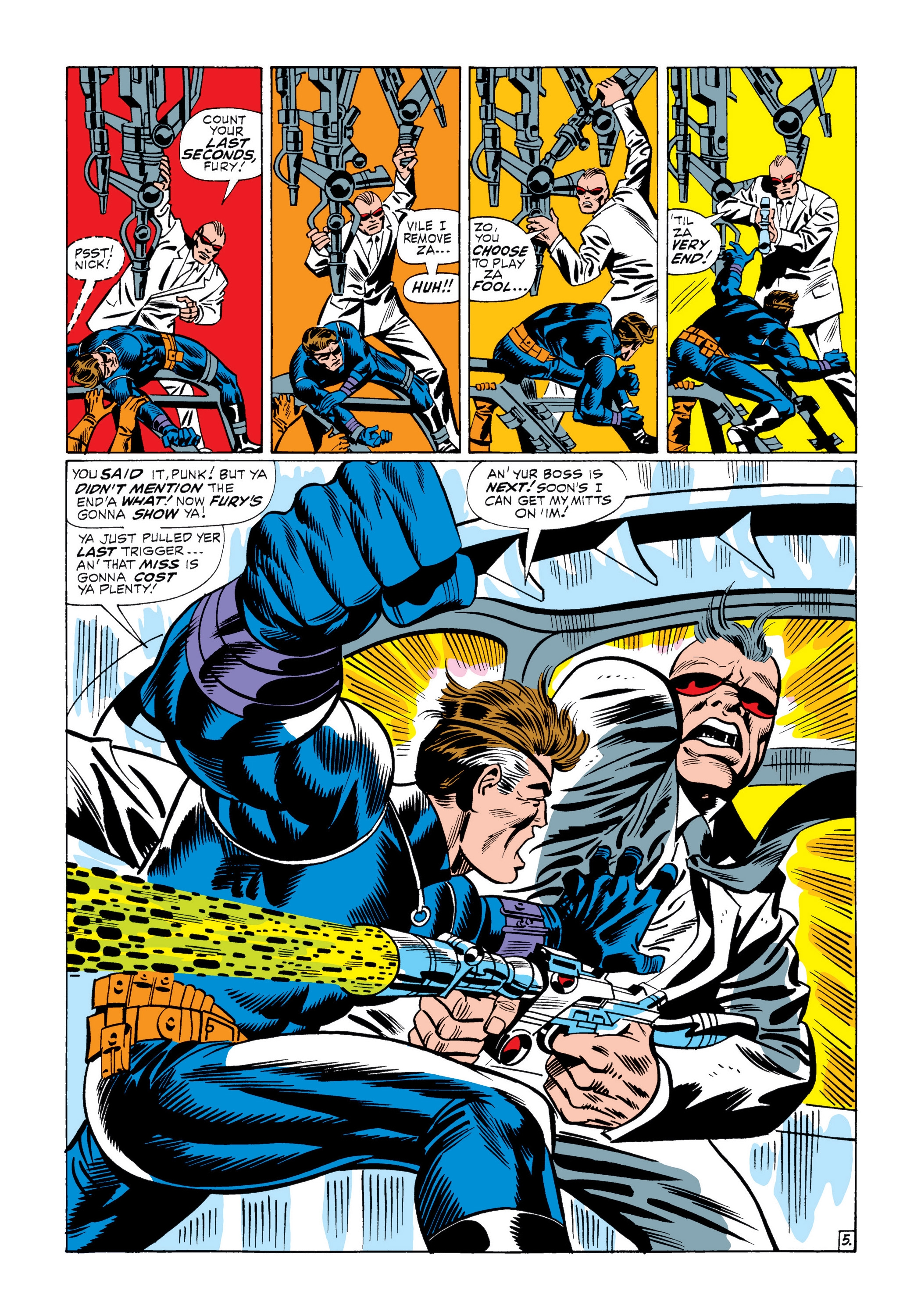 Read online Marvel Masterworks: Nick Fury, Agent of S.H.I.E.L.D. comic -  Issue # TPB 2 (Part 2) - 56