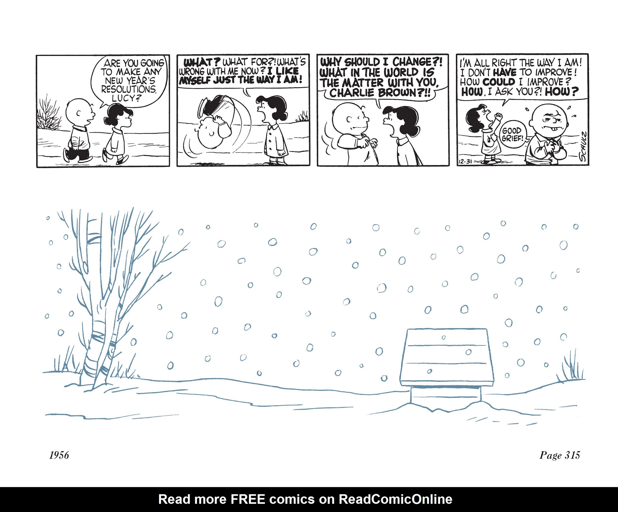 Read online The Complete Peanuts comic -  Issue # TPB 3 - 328