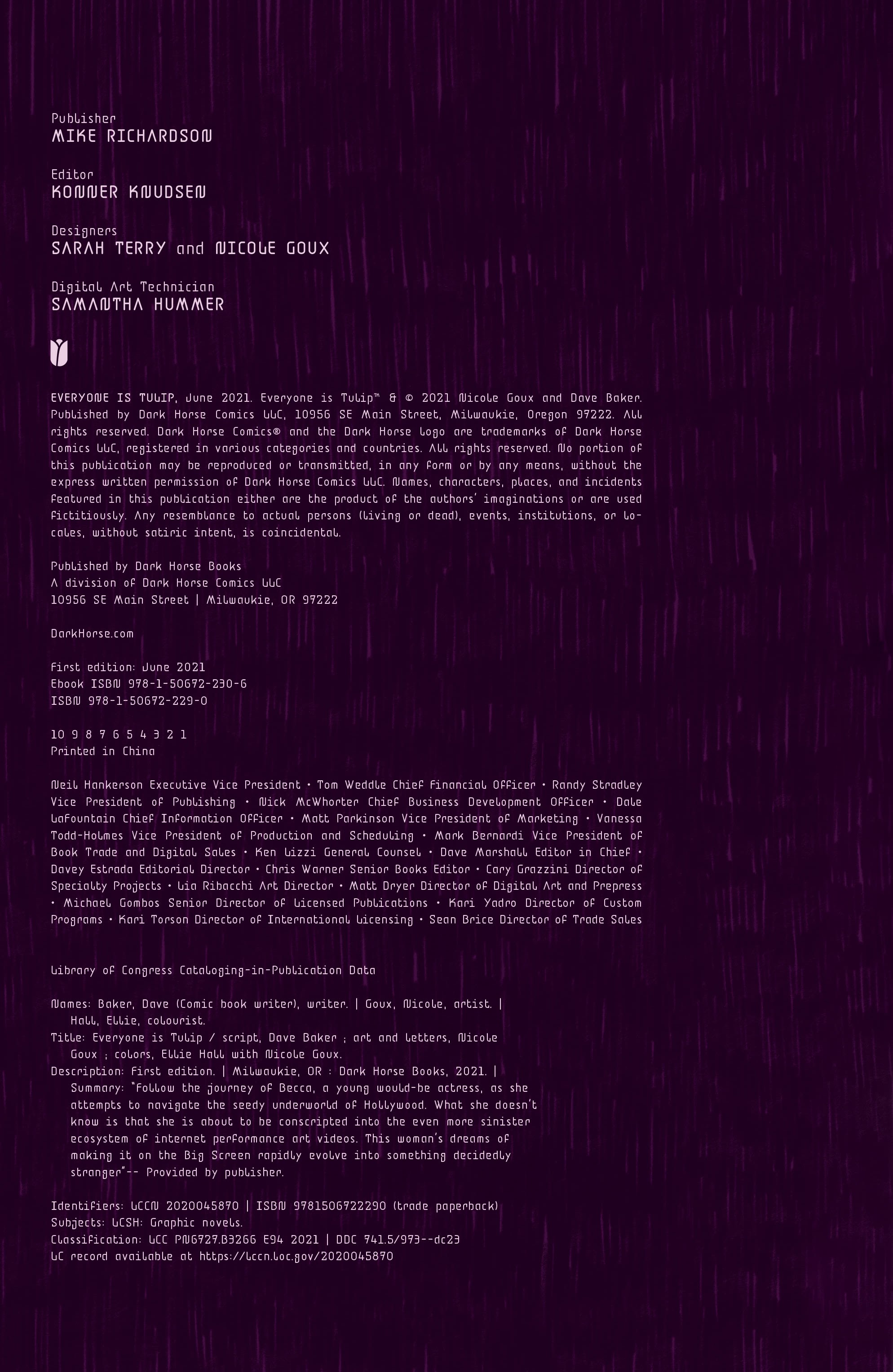 Read online Everyone Is Tulip comic -  Issue # TPB (Part 1) - 6