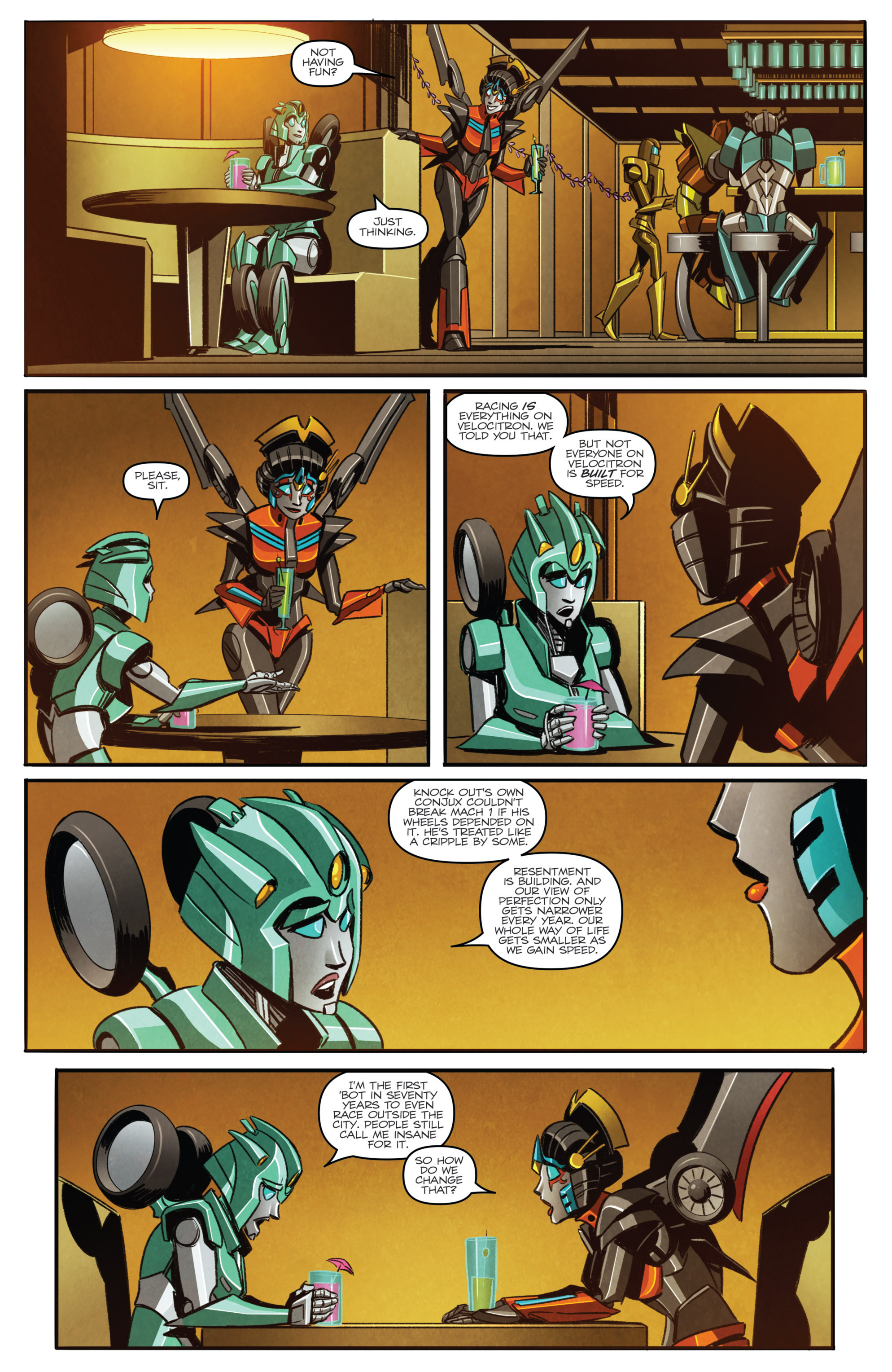 Read online The Transformers: Windblade (2015) comic -  Issue #4 - 20