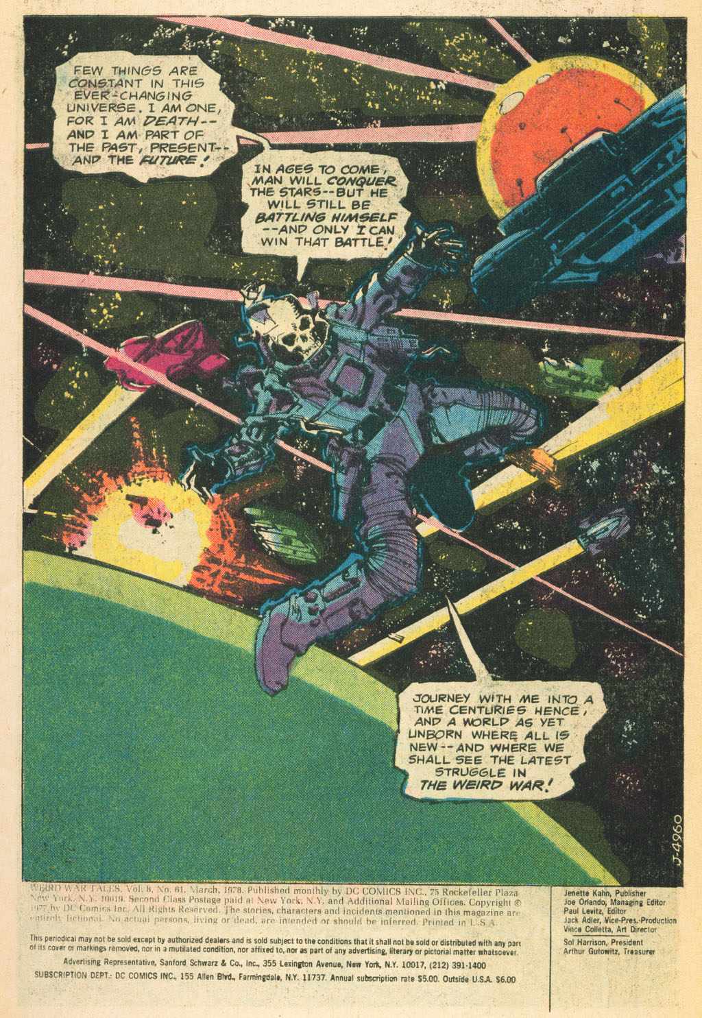 Read online Weird War Tales (1971) comic -  Issue #61 - 3