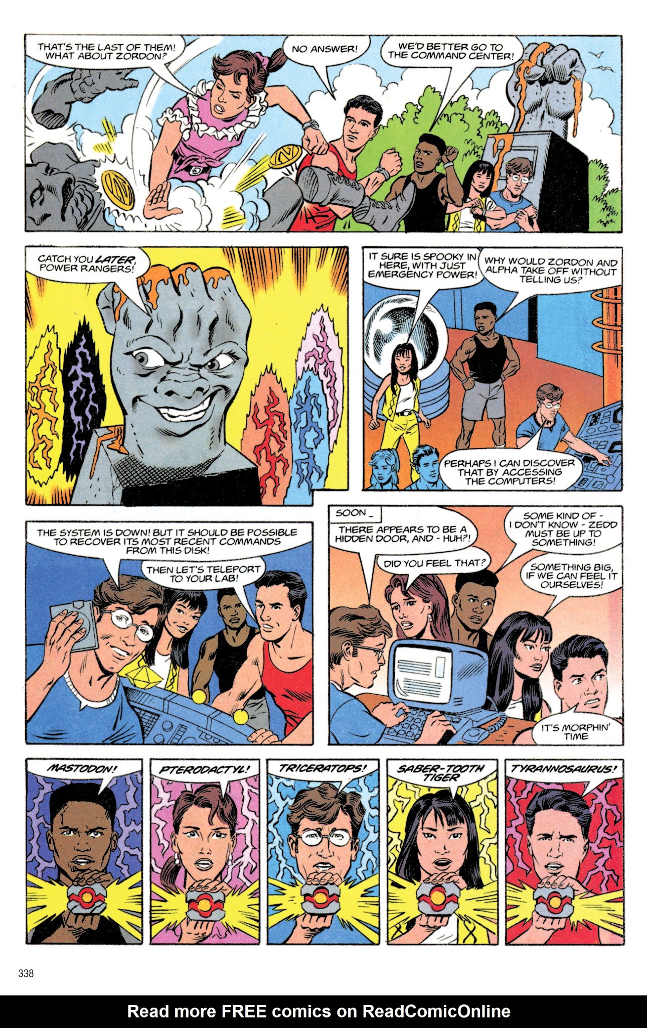 Read online Mighty Morphin Power Rangers Archive comic -  Issue # TPB 1 (Part 4) - 38