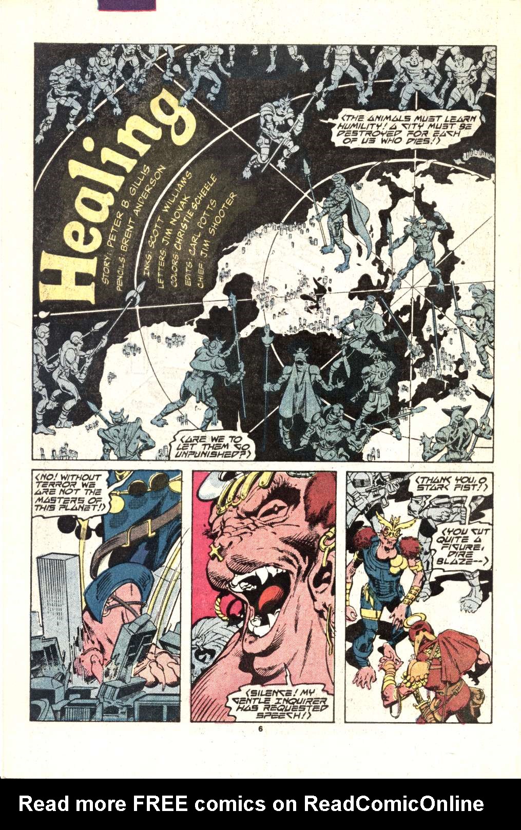 Read online Strikeforce: Morituri comic -  Issue #5 - 7