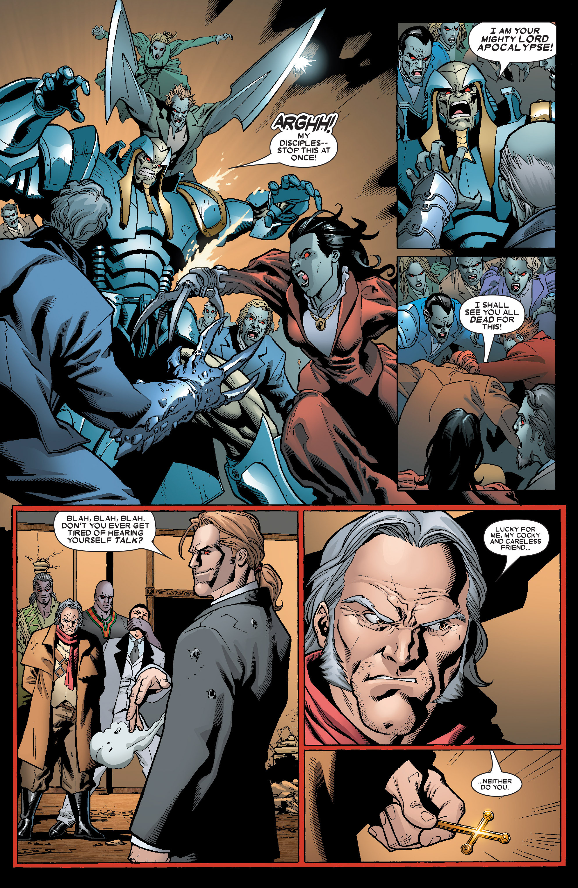 Read online X-Men: Apocalypse/Dracula comic -  Issue #3 - 11