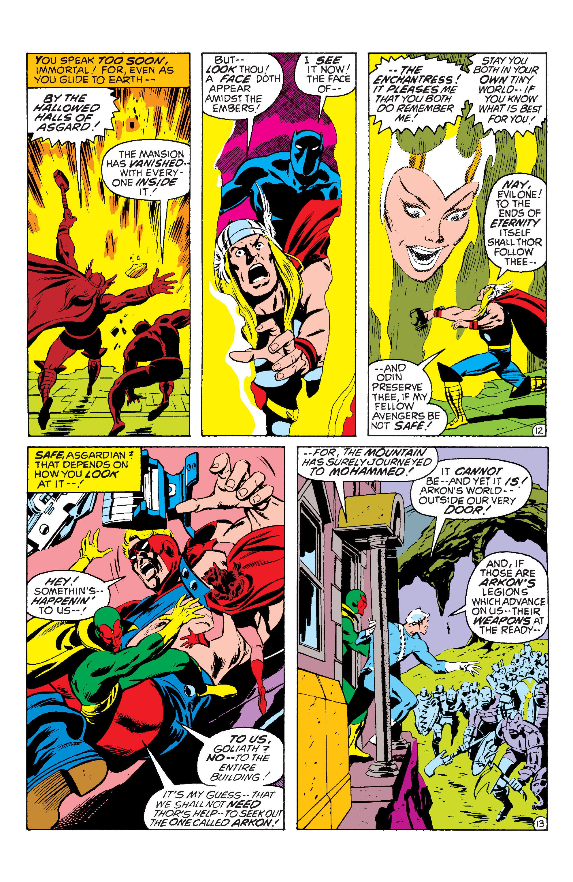Read online Marvel Masterworks: The Avengers comic -  Issue # TPB 9 (Part 1) - 98