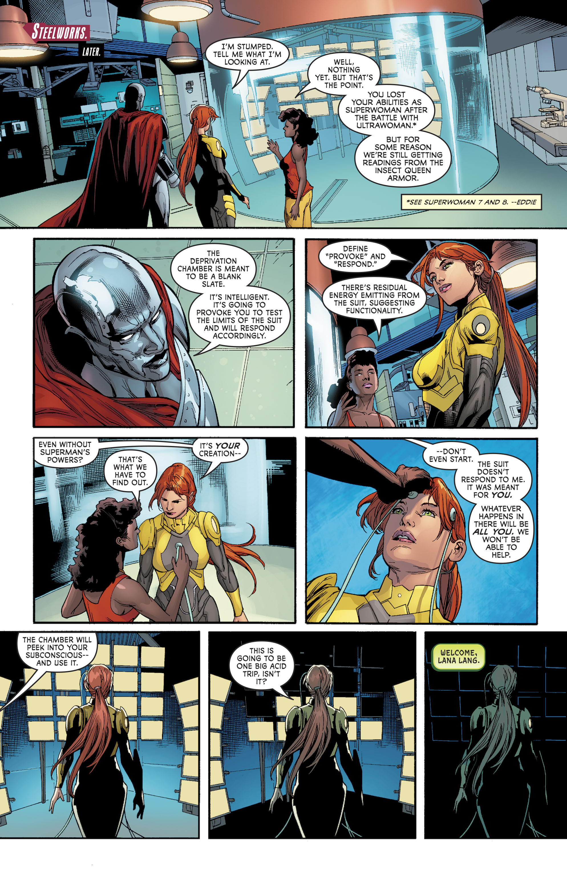 Read online Superwoman comic -  Issue #10 - 11