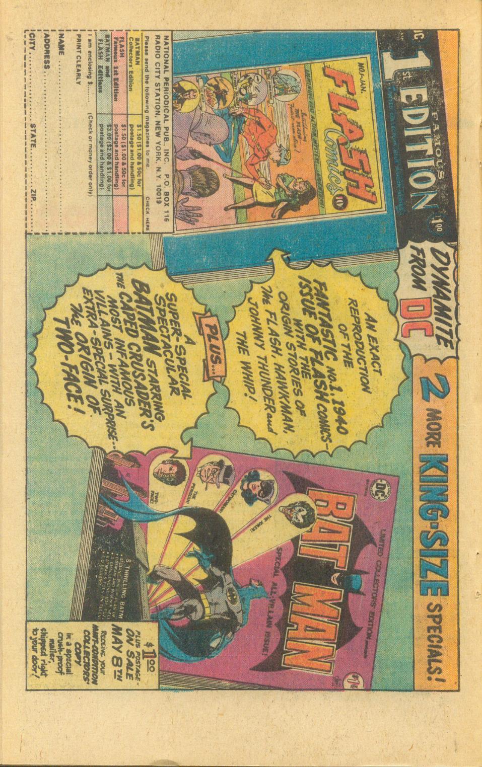 Read online The Superman Family comic -  Issue #172 - 60