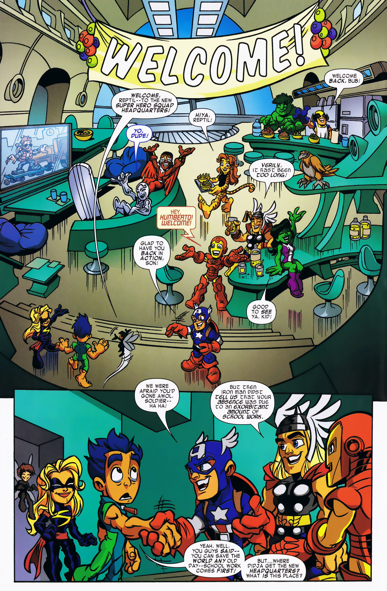 Read online Super Hero Squad Spectacular comic -  Issue # Full - 45