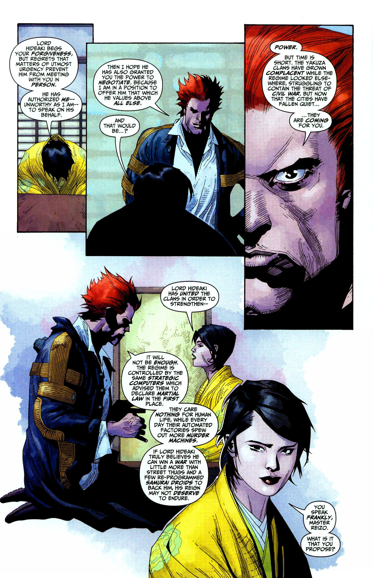 Read online Silent Dragon comic -  Issue #3 - 19