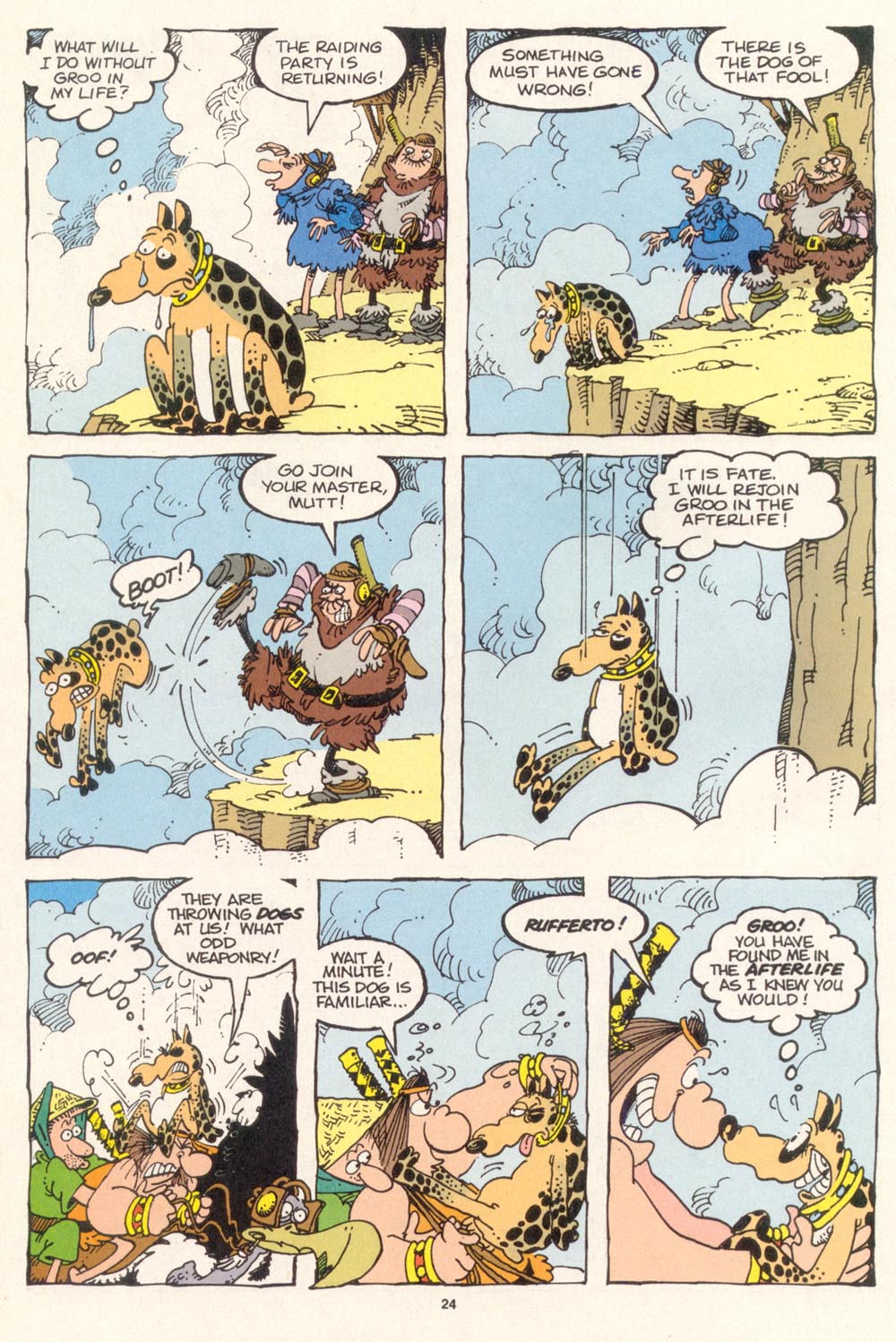 Read online Sergio Aragonés Groo the Wanderer comic -  Issue #115 - 26