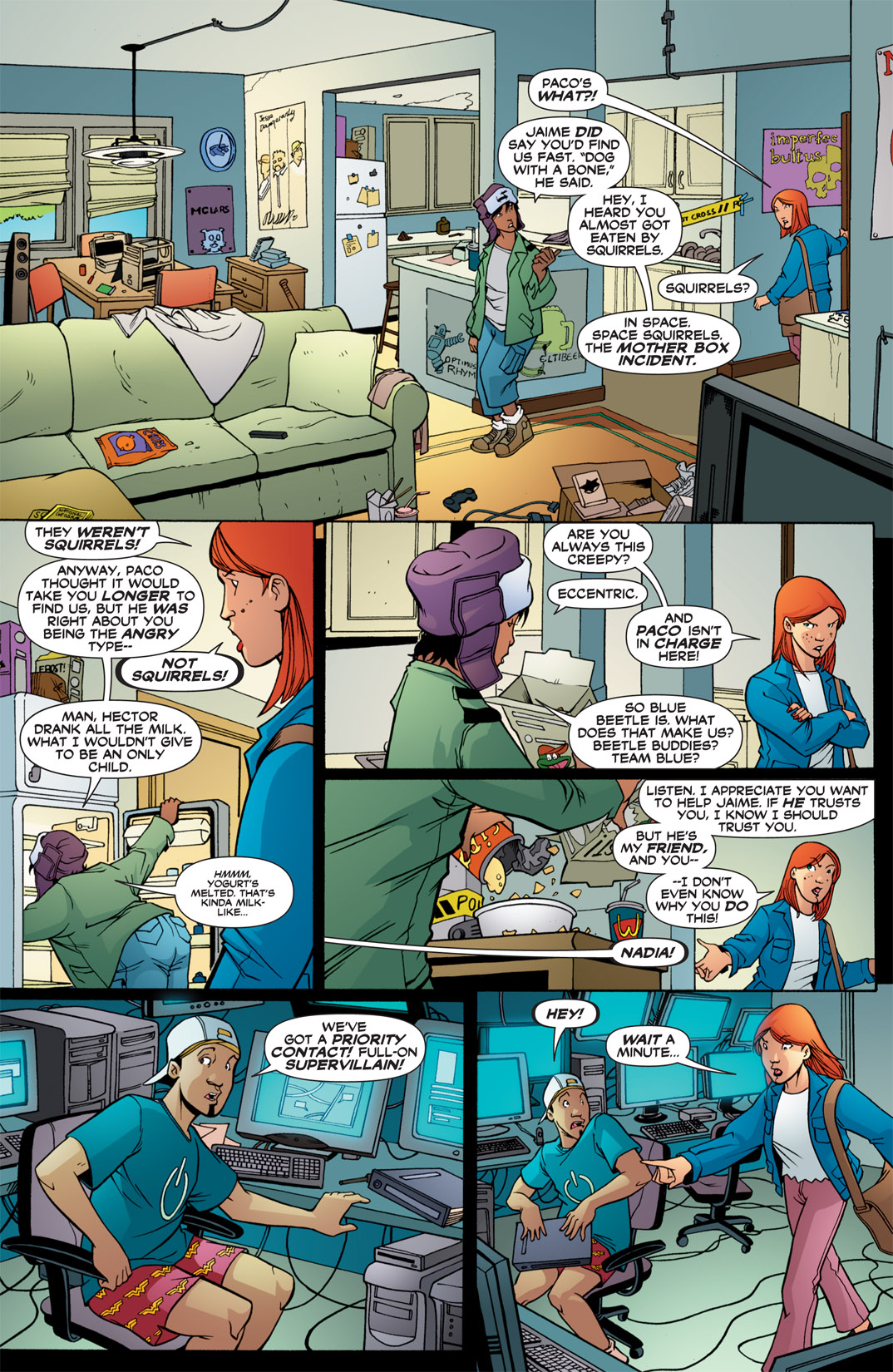 Read online Blue Beetle (2006) comic -  Issue #19 - 6