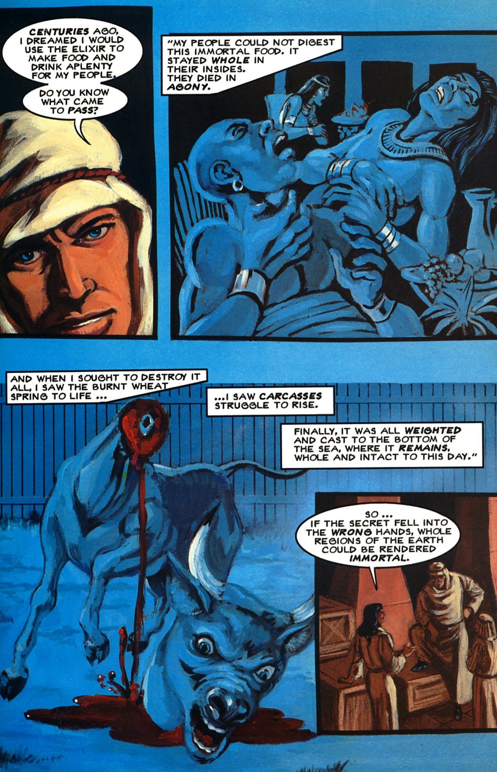 Read online Anne Rice's The Mummy or Ramses the Damned comic -  Issue #7 - 28