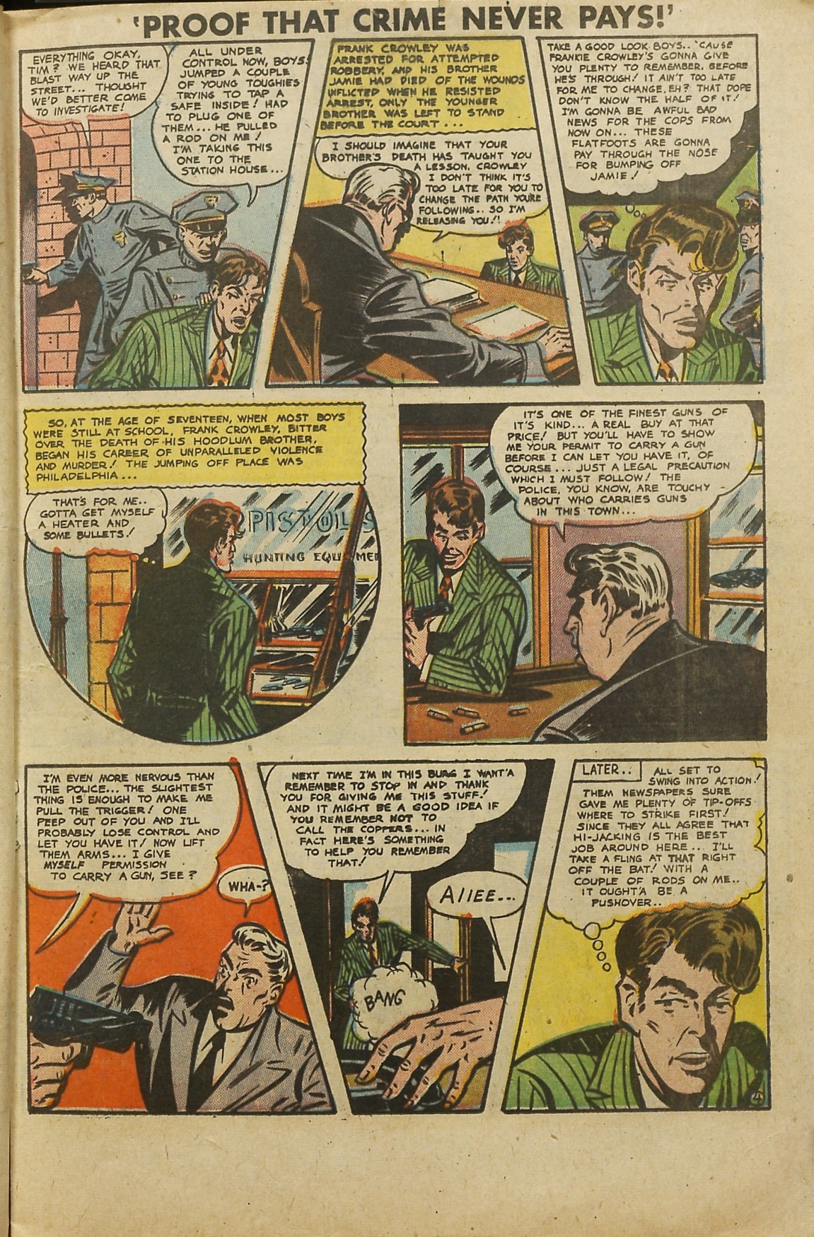 Read online Murder Incorporated (1948) comic -  Issue #10 - 15