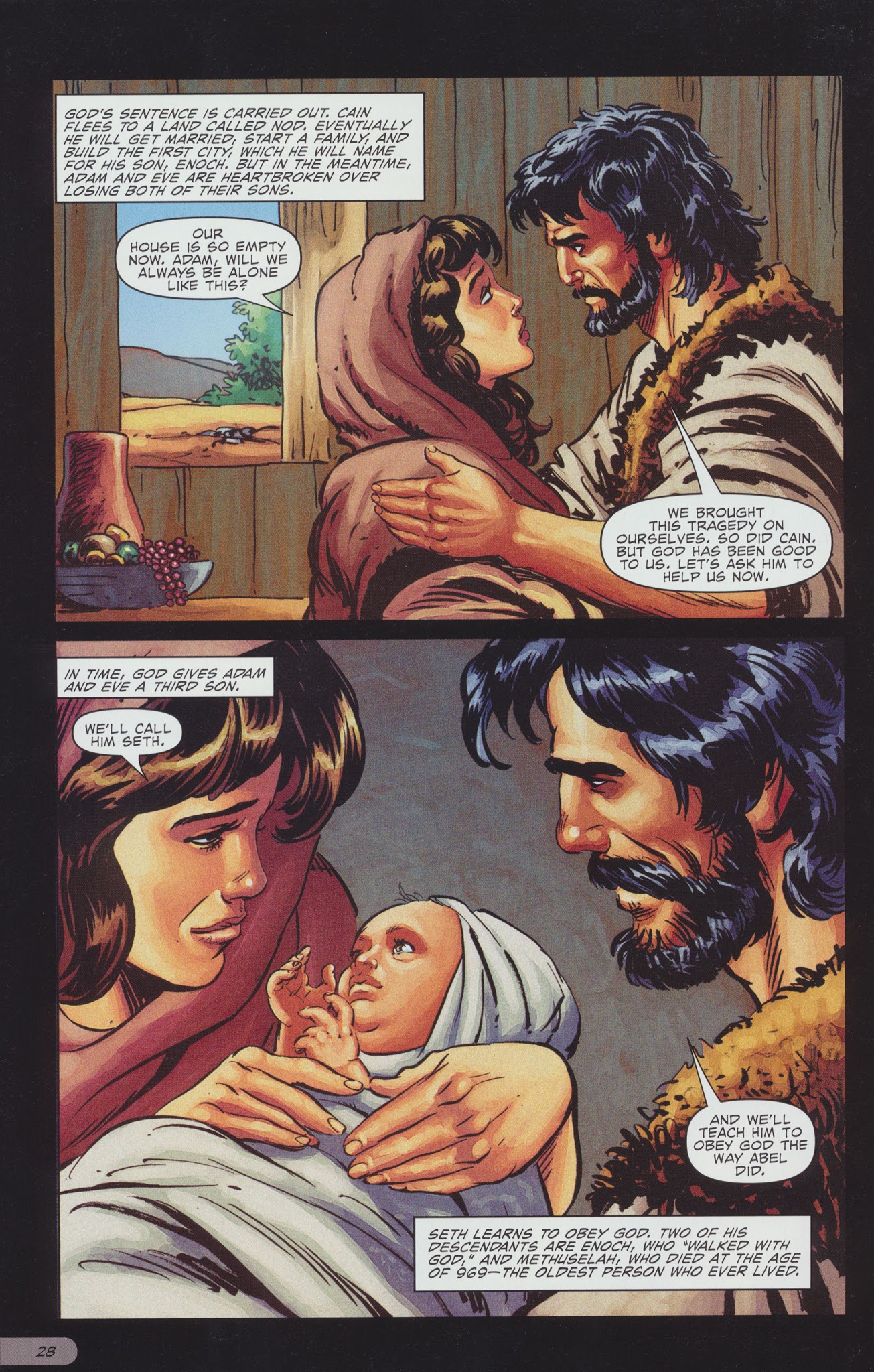 Read online The Action Bible comic -  Issue # TPB 1 - 32