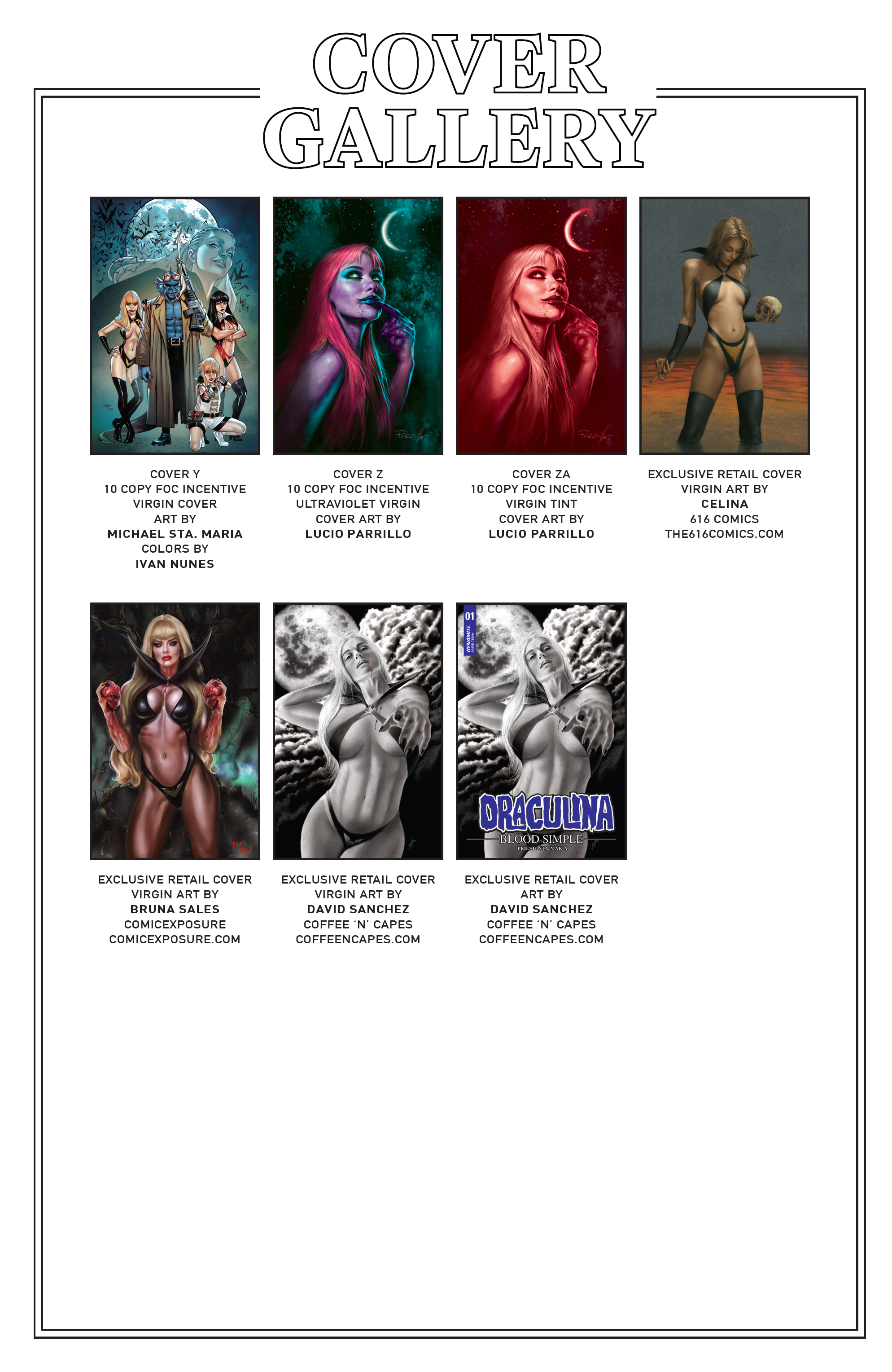 Read online Draculina: Blood Simple comic -  Issue #1 - 6