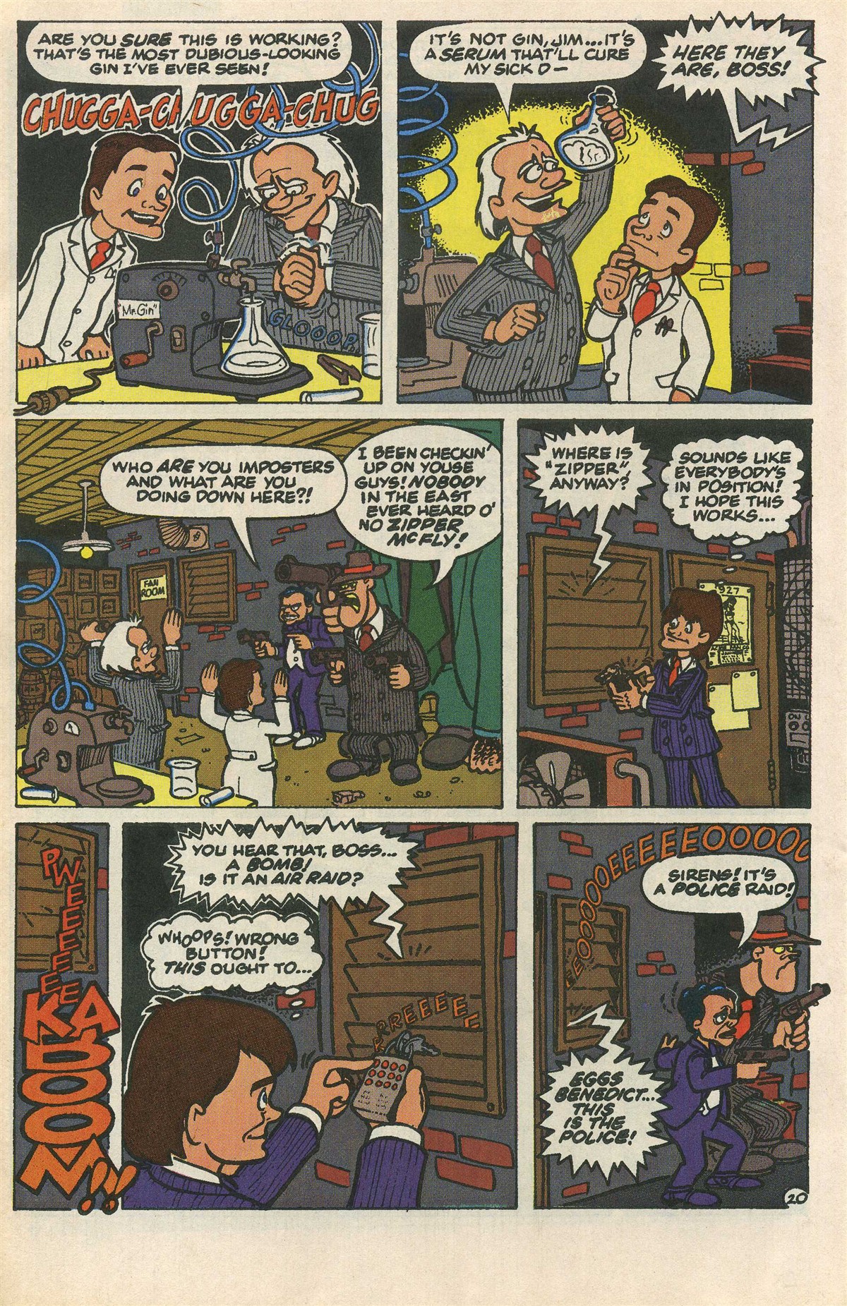 Read online Back to the Future (1991) comic -  Issue #1 - 28