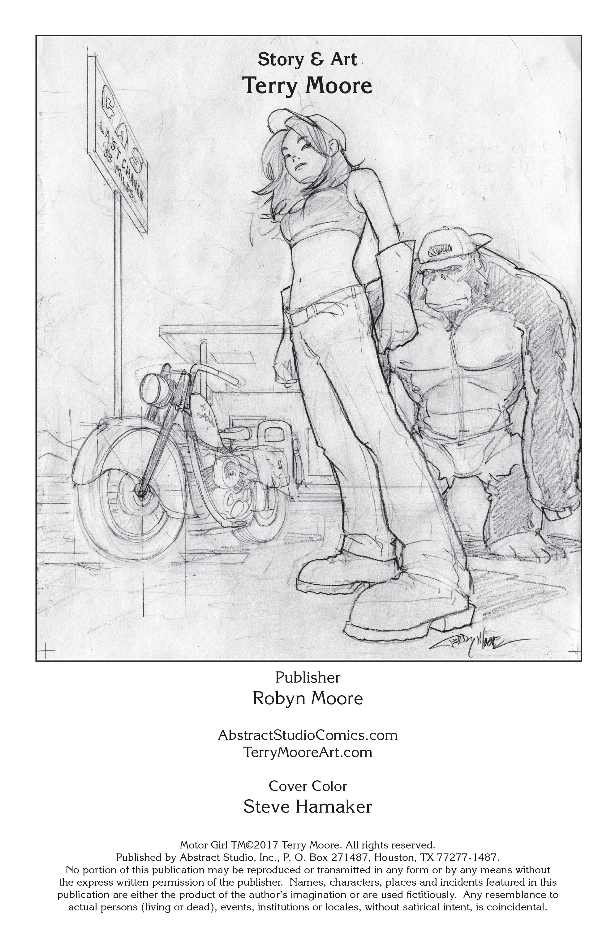 Read online Motor Girl comic -  Issue #5 - 21