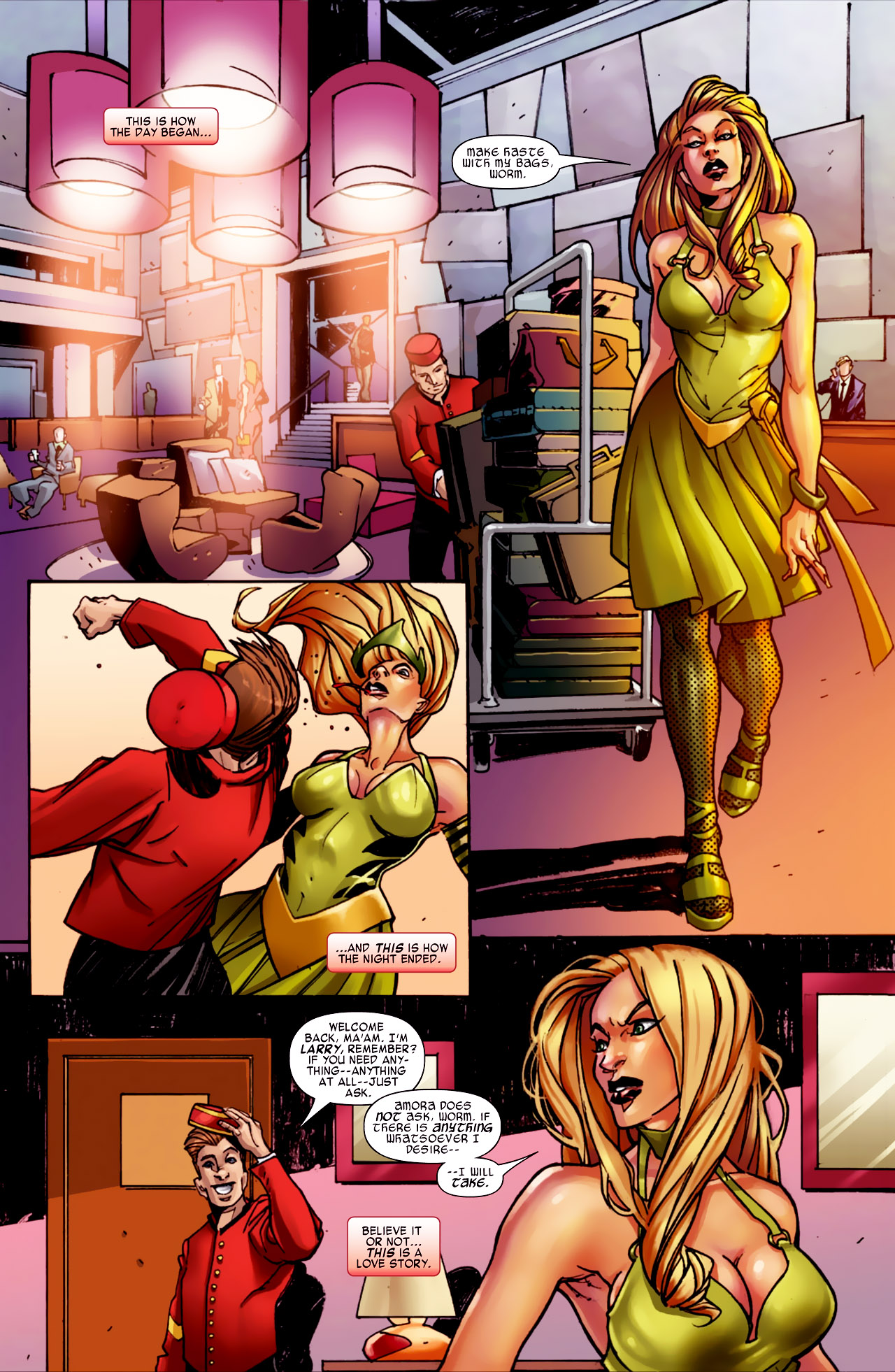 Read online Women of Marvel Digital comic -  Issue #3 - 2