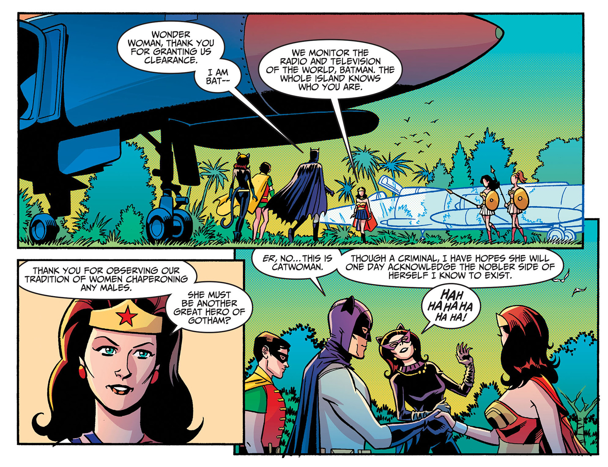Read online Batman '66 Meets Wonder Woman '77 comic -  Issue #5 - 7