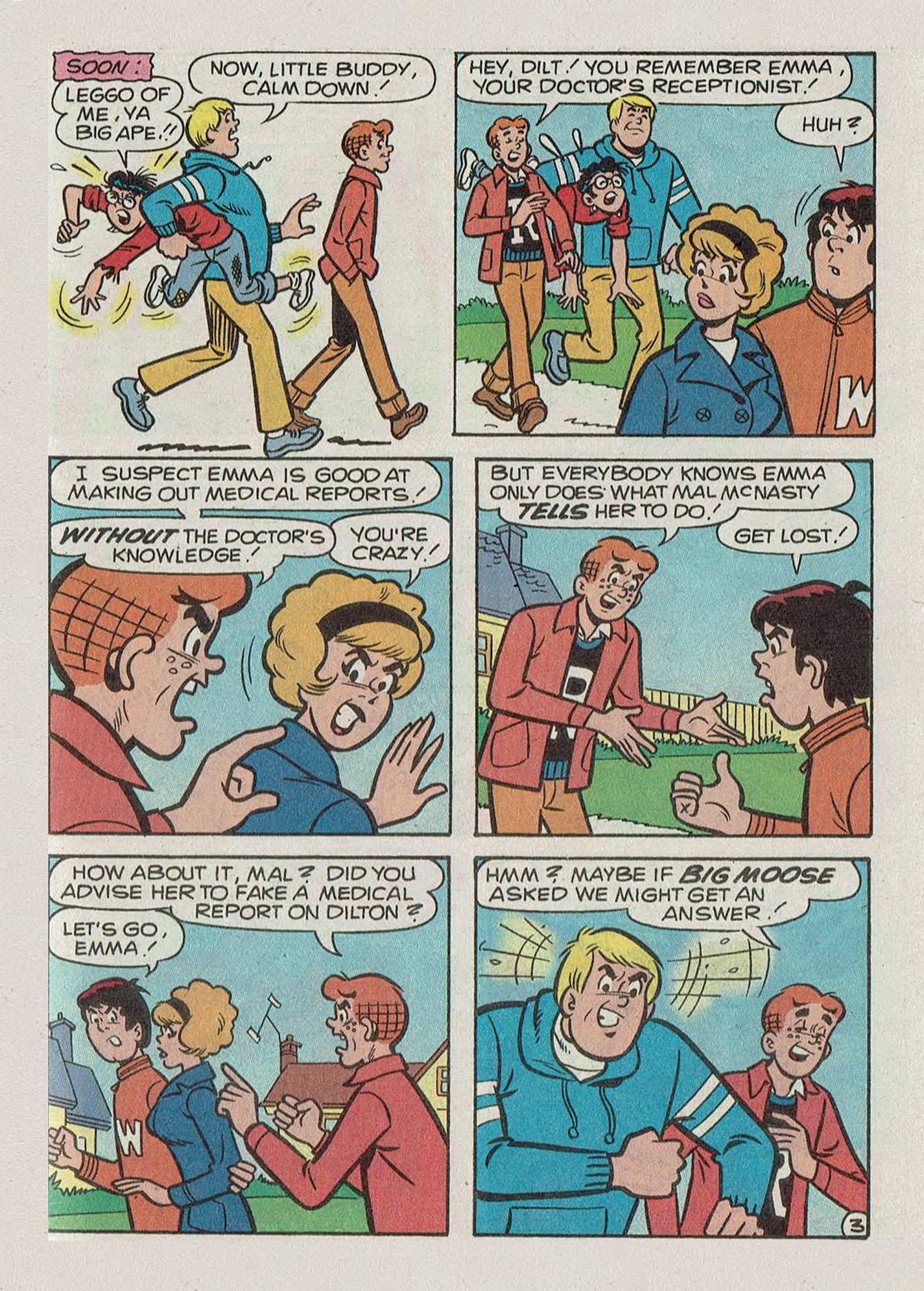 Read online Archie's Double Digest Magazine comic -  Issue #165 - 121