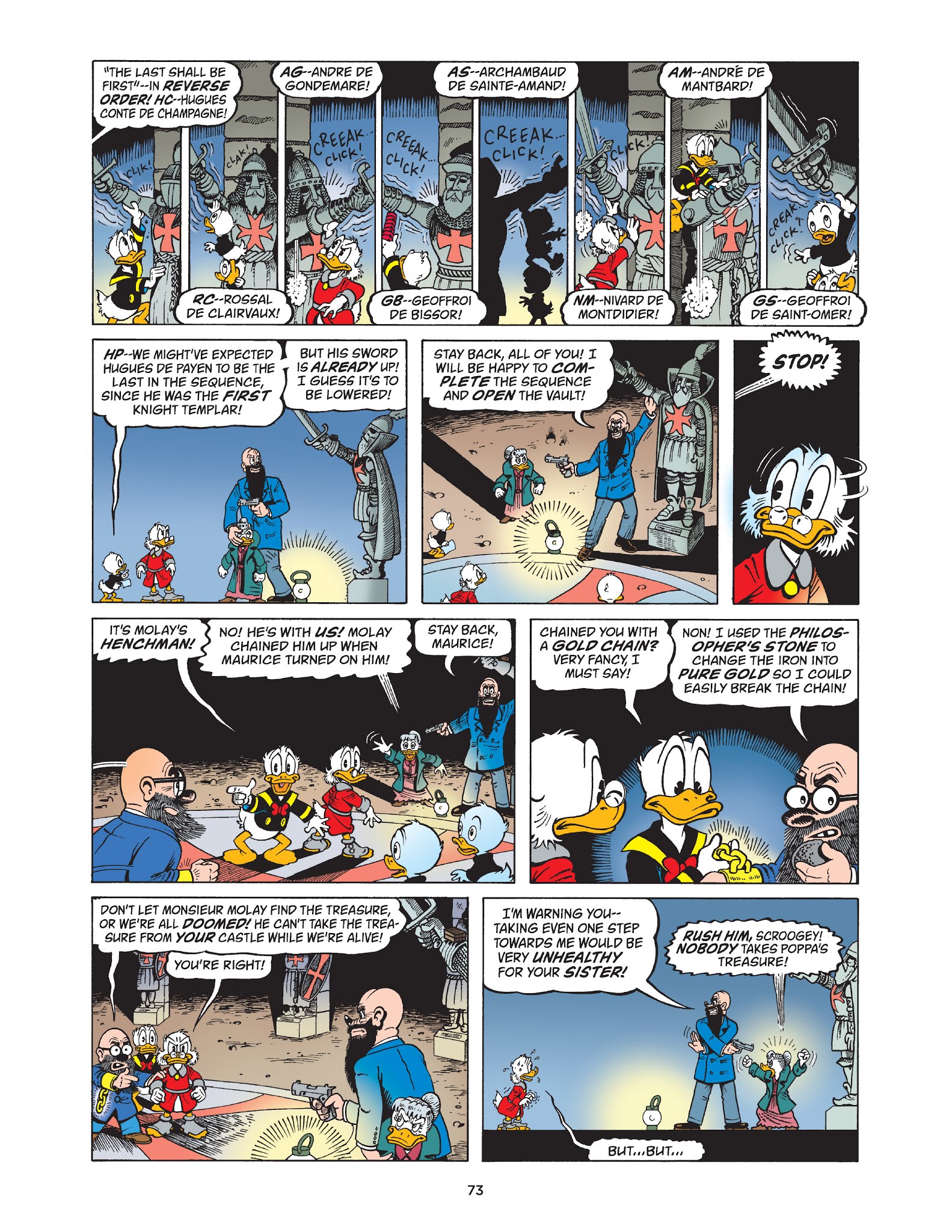 Read online Walt Disney Uncle Scrooge and Donald Duck: The Don Rosa Library comic -  Issue # TPB 10 (Part 1) - 74