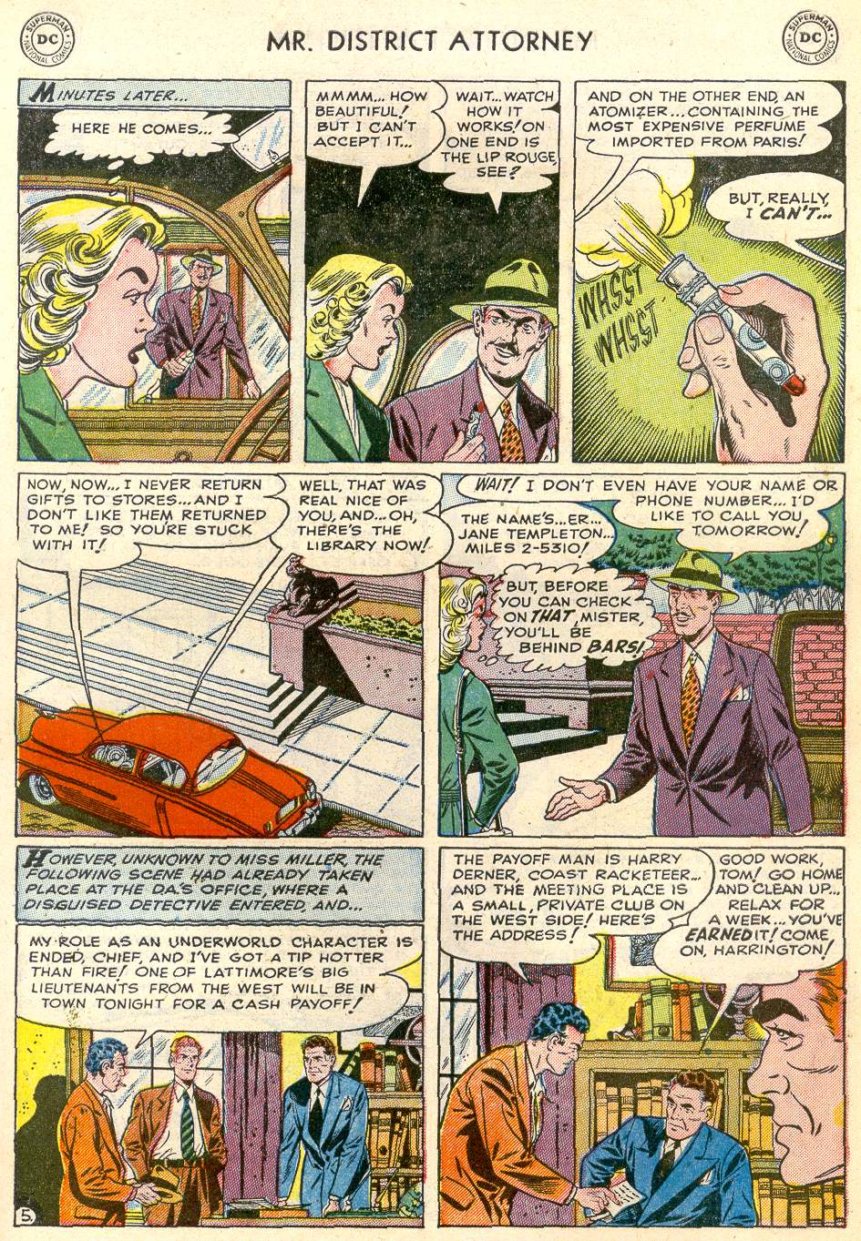 Read online Mr. District Attorney comic -  Issue #37 - 7