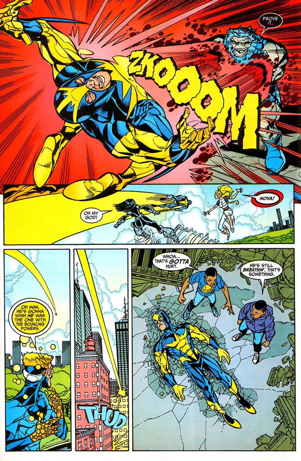 Read online New Warriors (1999) comic -  Issue #1 - 23