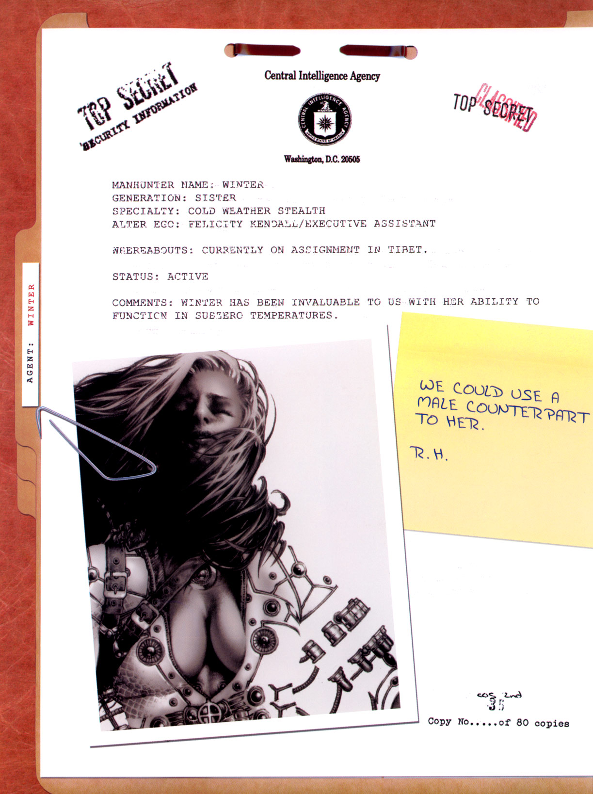 Read online Athena Inc. Agent Roster comic -  Issue # Full - 23