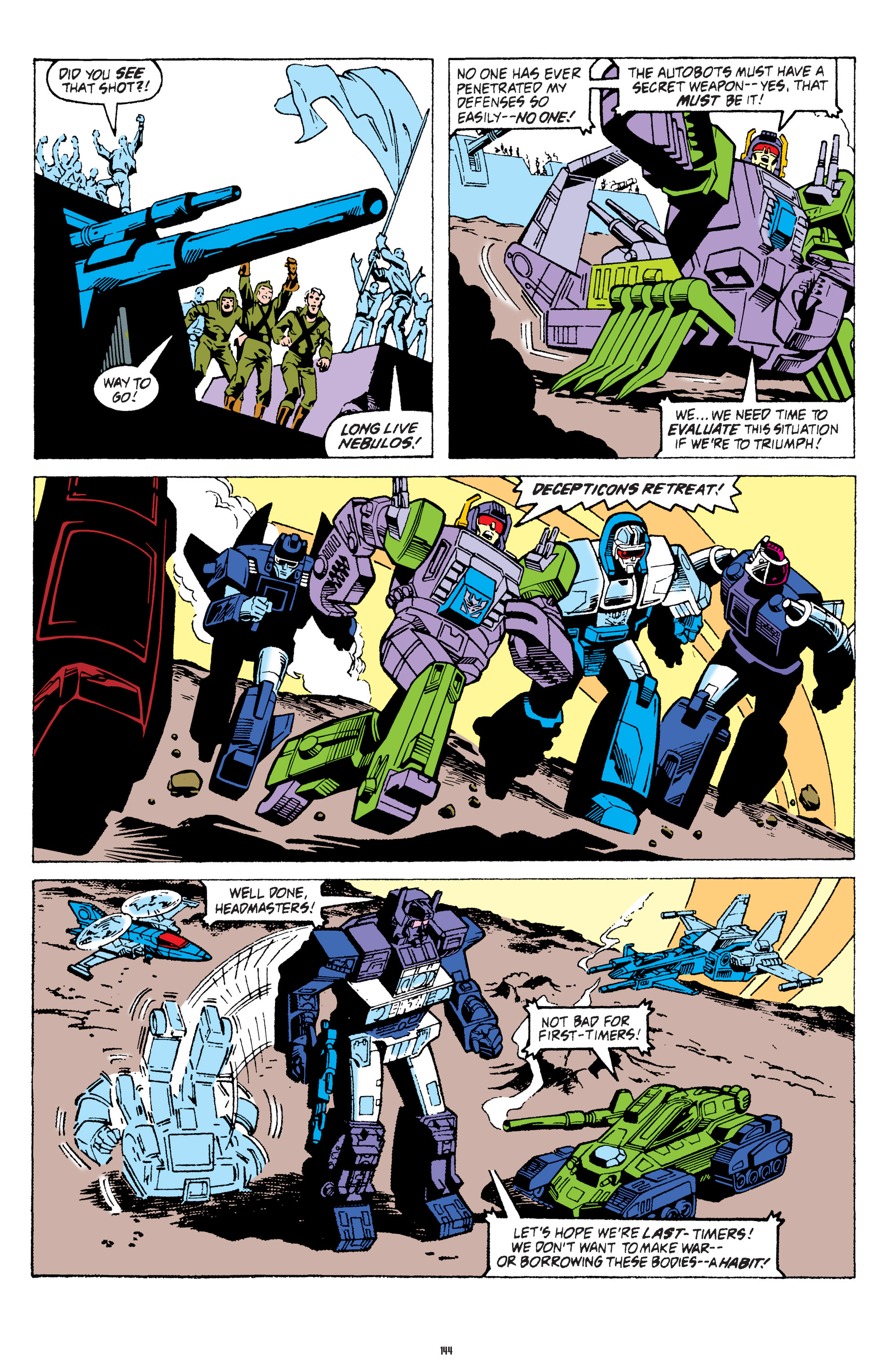 Read online The Transformers Classics comic -  Issue # TPB 7 - 143