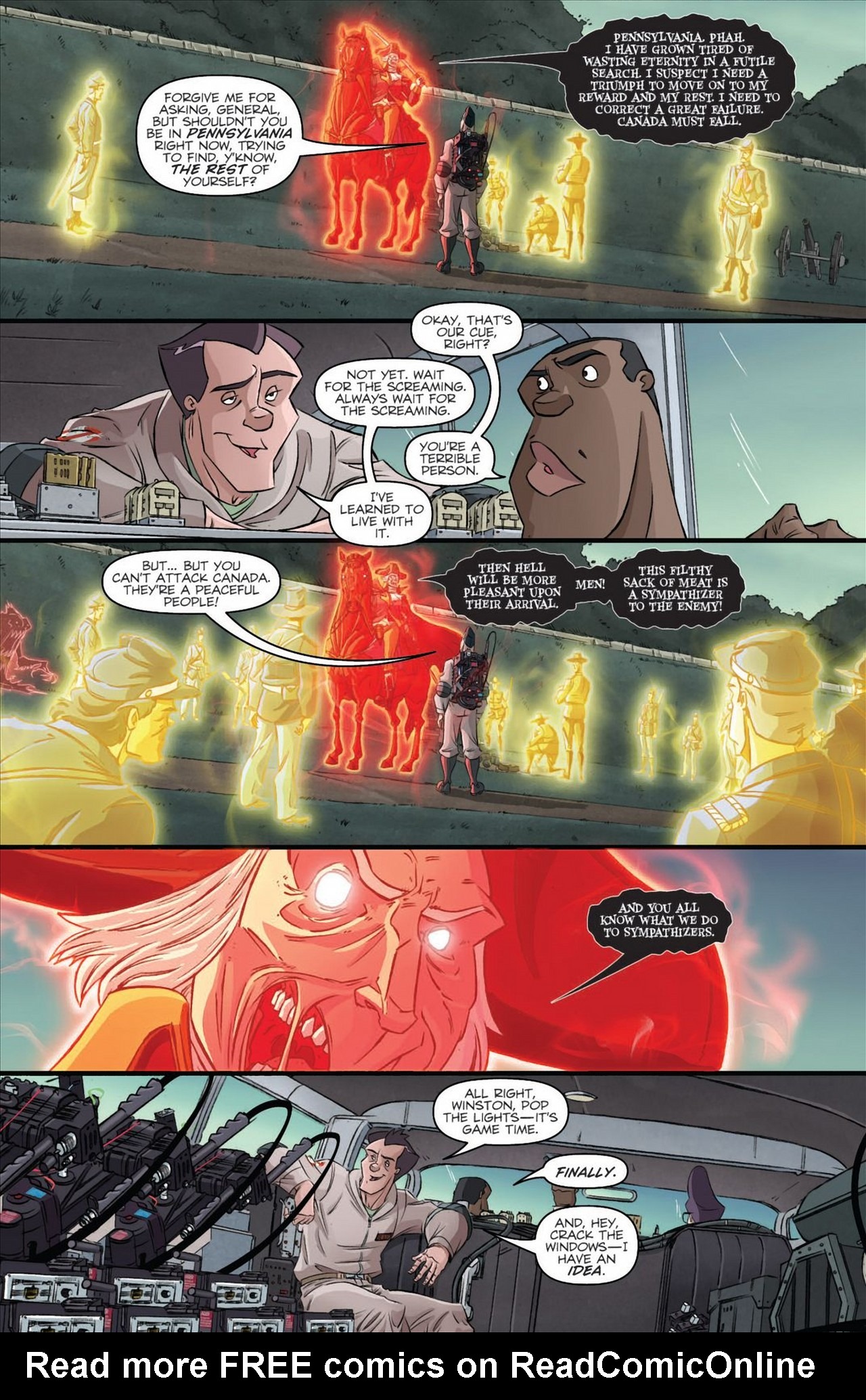 Read online Ghostbusters (2011) comic -  Issue #9 - 17