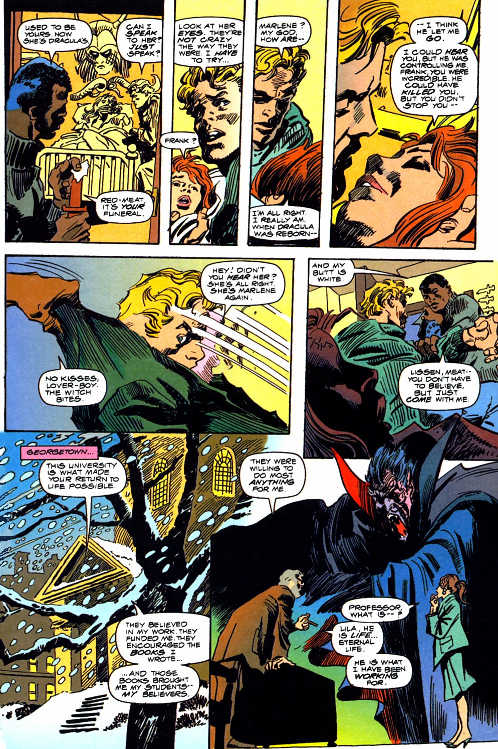 Read online Tomb of Dracula (1991) comic -  Issue #2 - 25