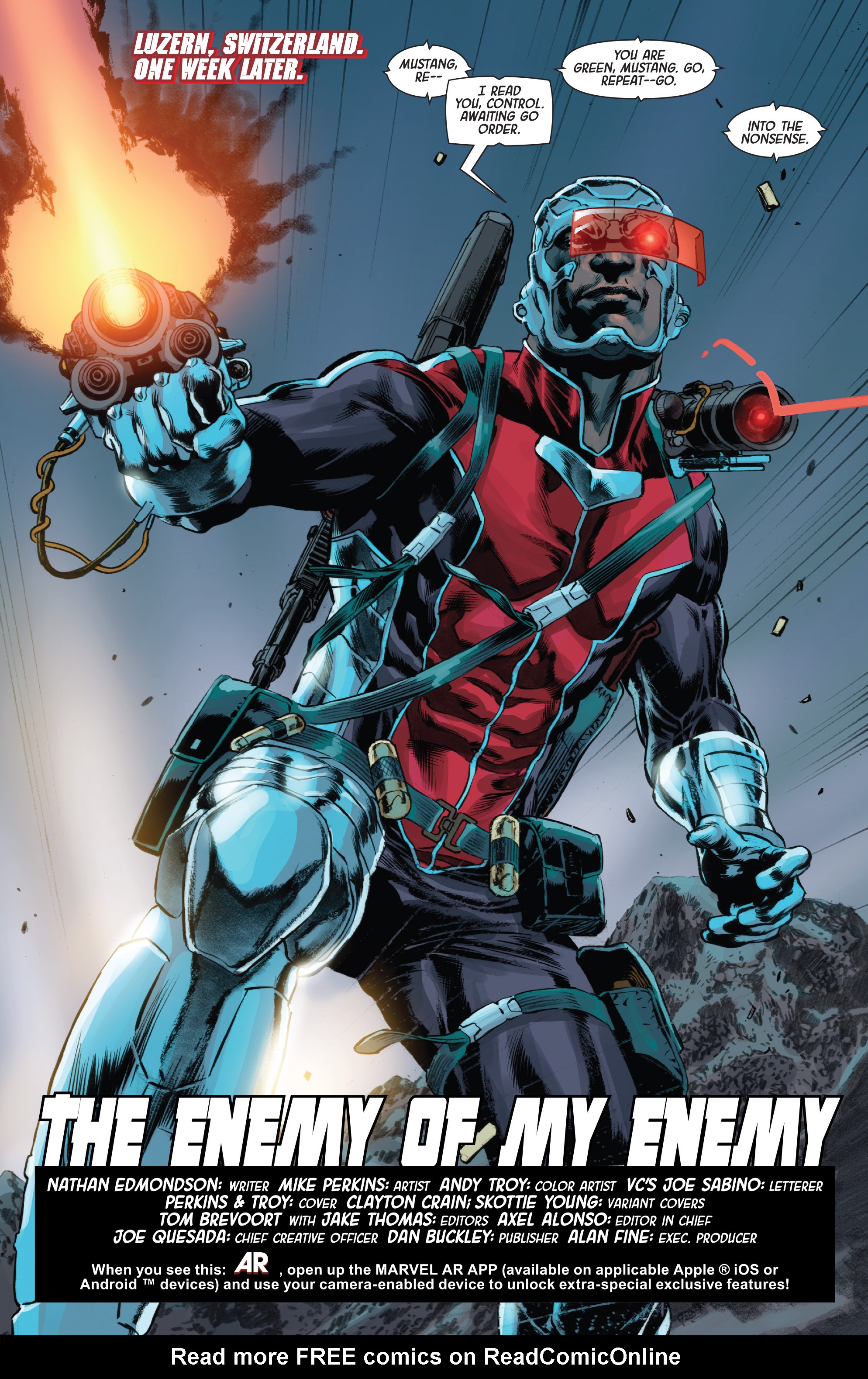 Read online Deathlok (2014) comic -  Issue #1 - 7