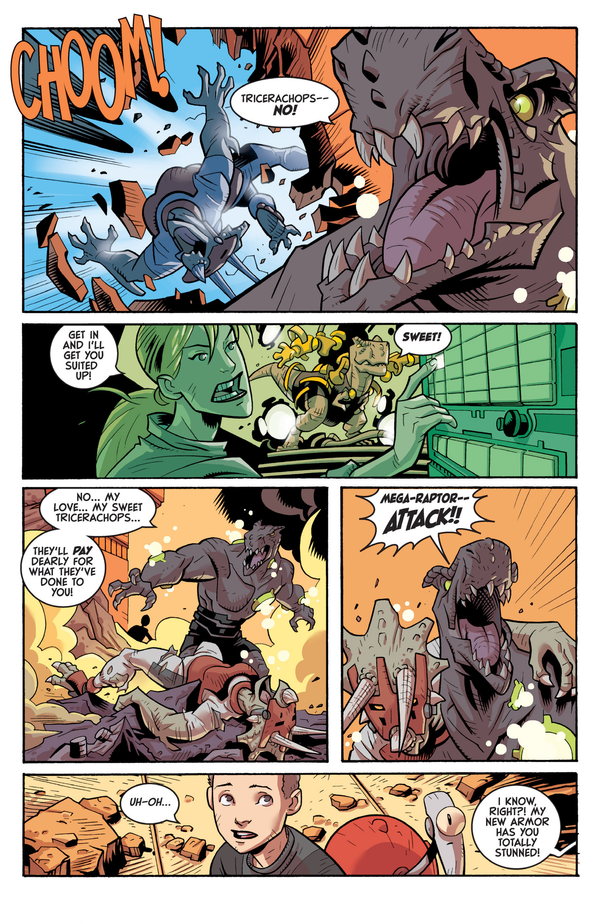 Read online Super Dinosaur (2011) comic -  Issue #22 - 14