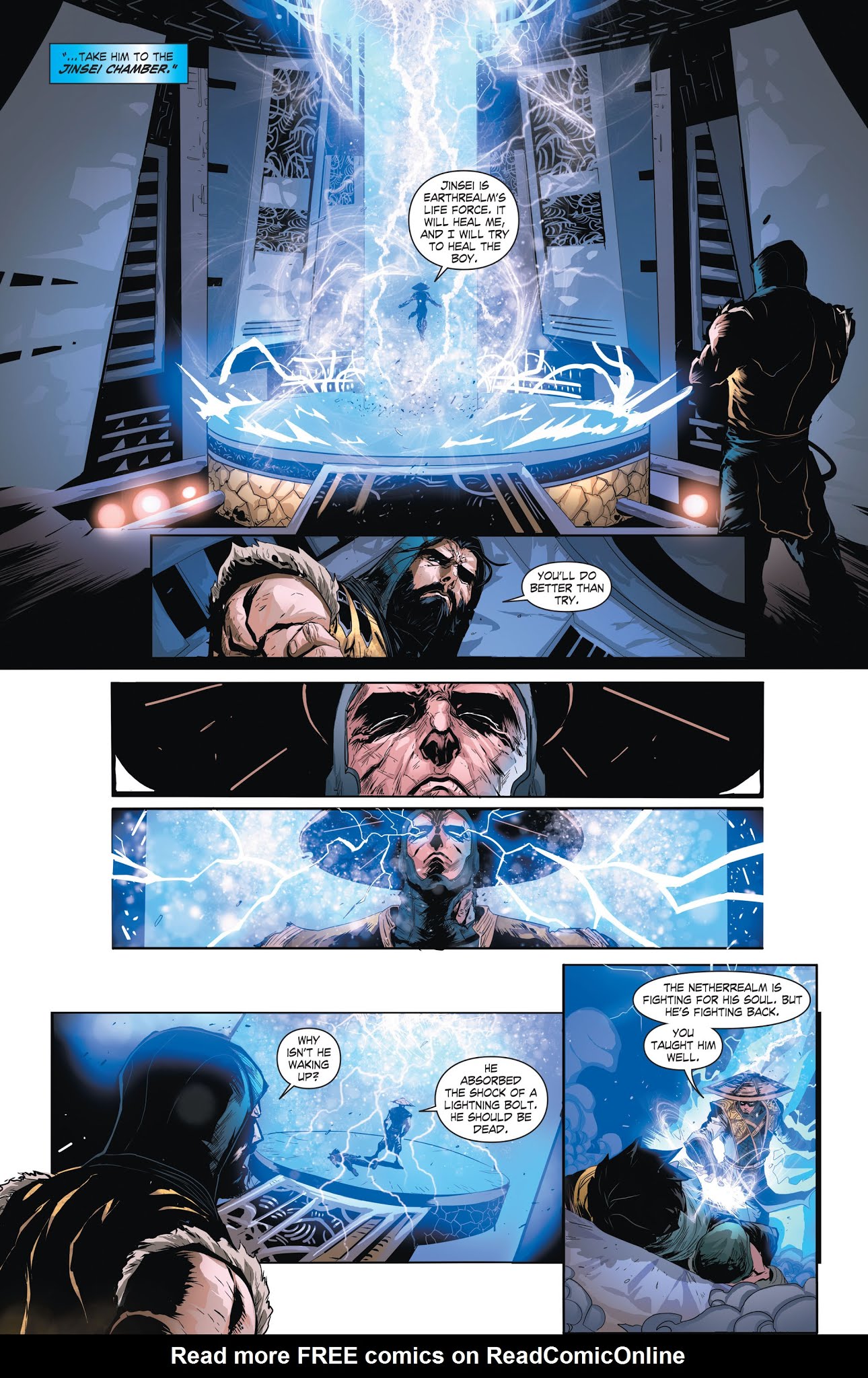 Read online Mortal Kombat X [I] comic -  Issue # _TPB 1 - 112