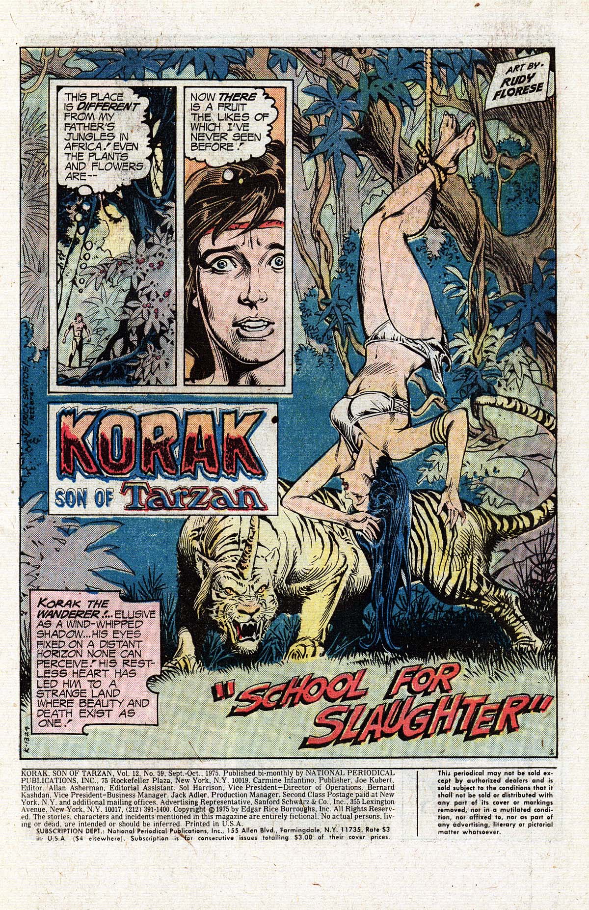 Read online Korak, Son of Tarzan (1972) comic -  Issue #59 - 3