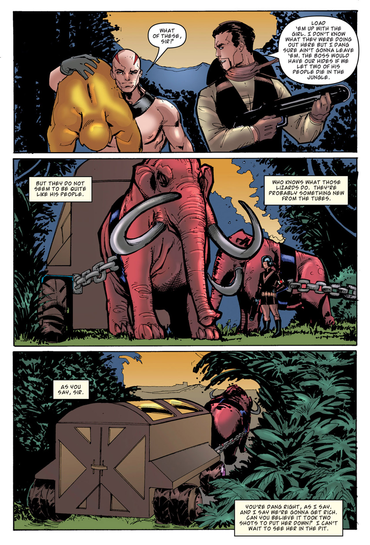 Read online FX2, The Lost Land comic -  Issue # TPB - 65