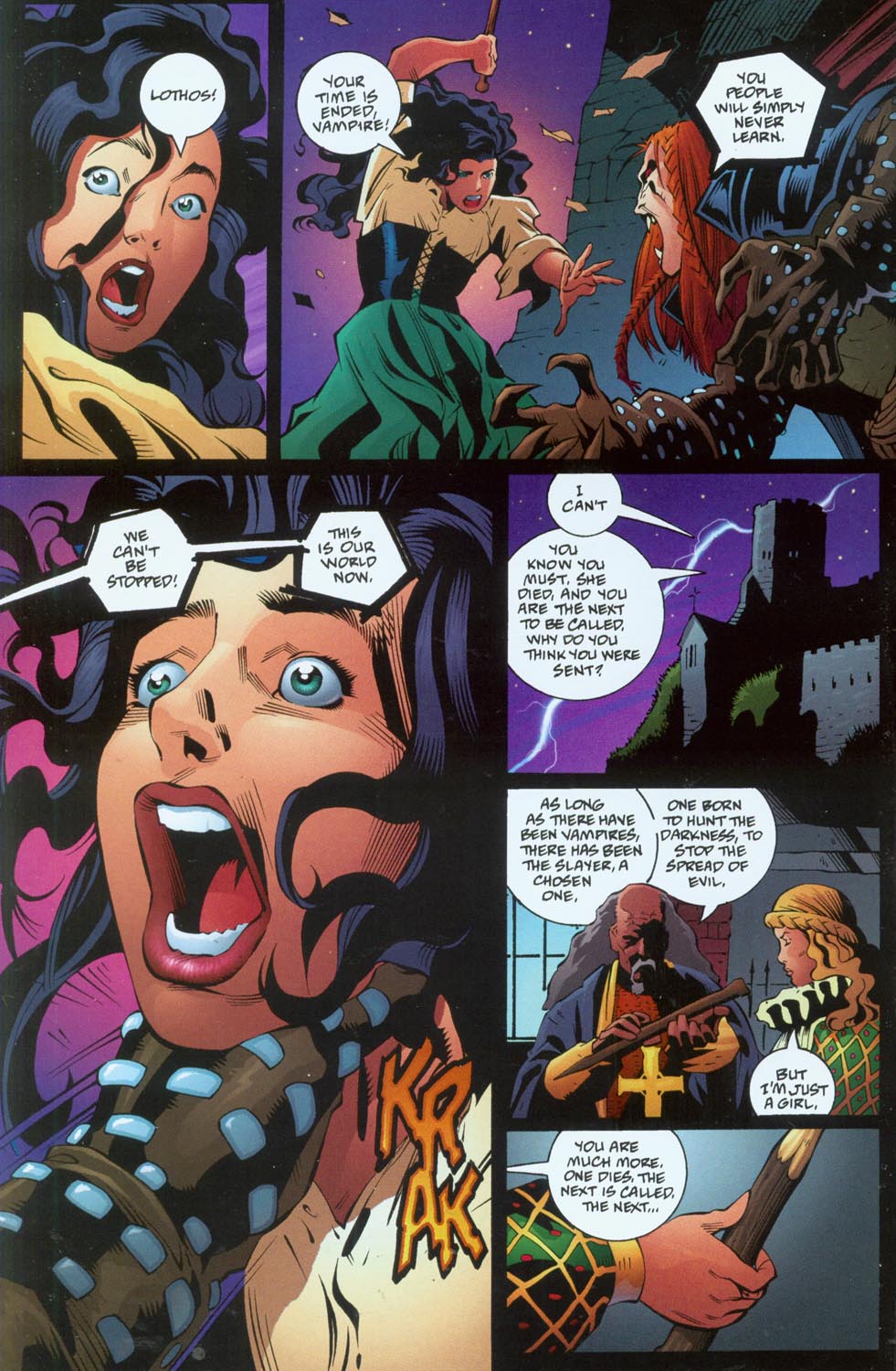 Read online Buffy the Vampire Slayer: The Origin comic -  Issue #1 - 5