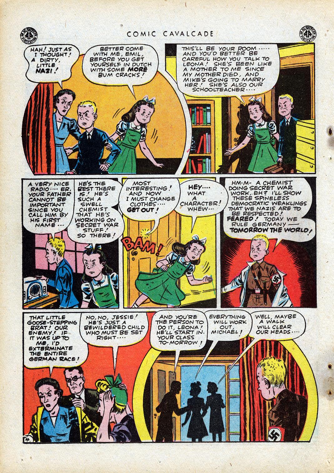 Read online Comic Cavalcade comic -  Issue #10 - 23