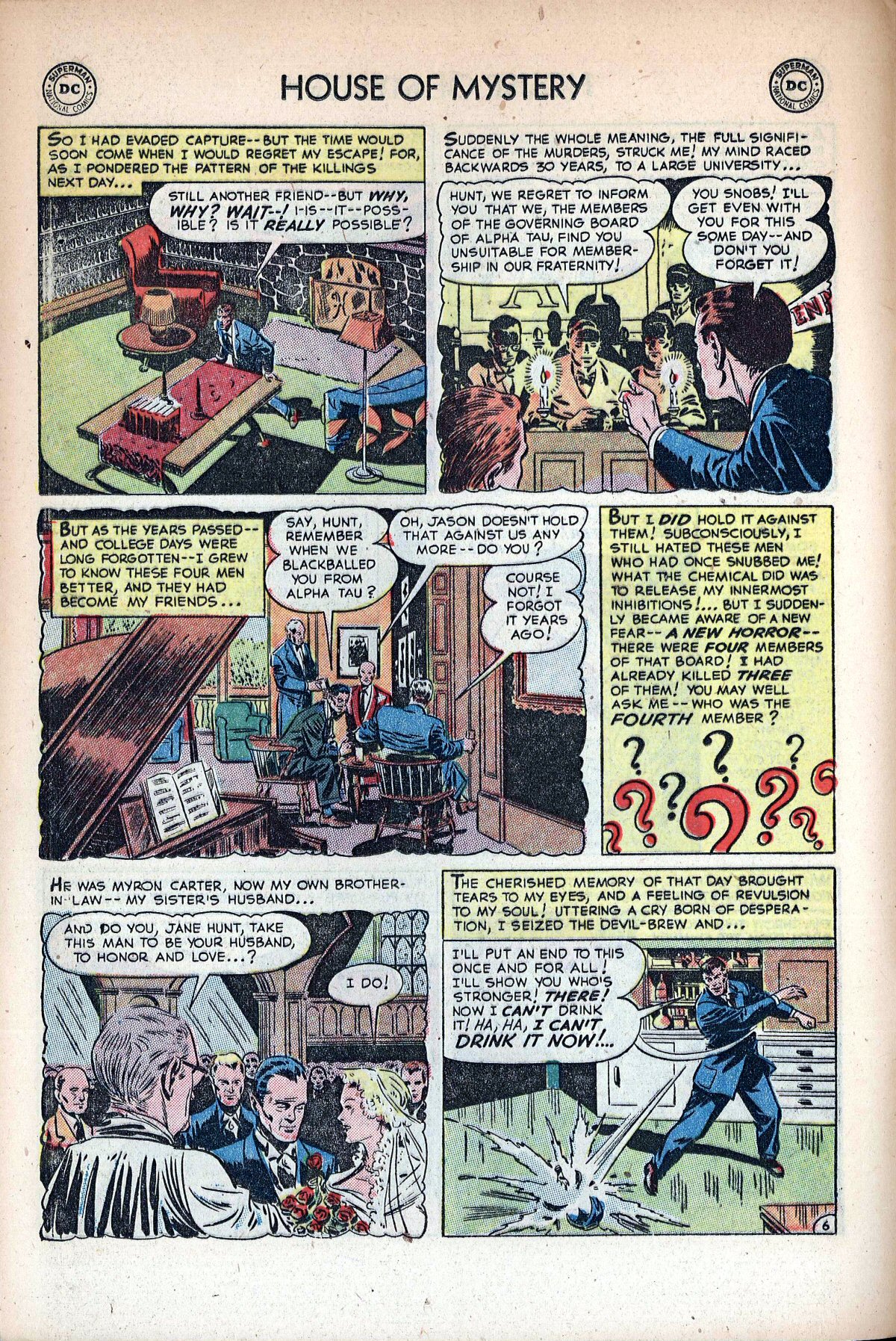 Read online House of Mystery (1951) comic -  Issue #1 - 19