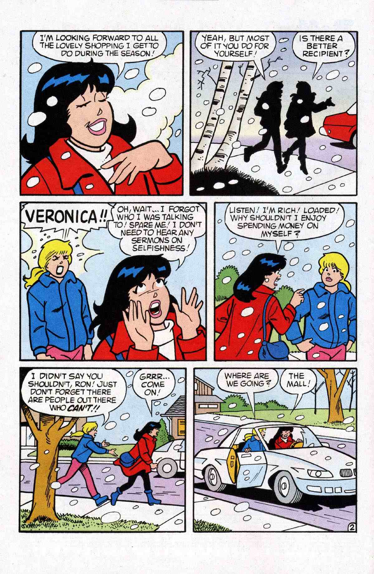 Read online Archie's Girls Betty and Veronica comic -  Issue #182 - 3