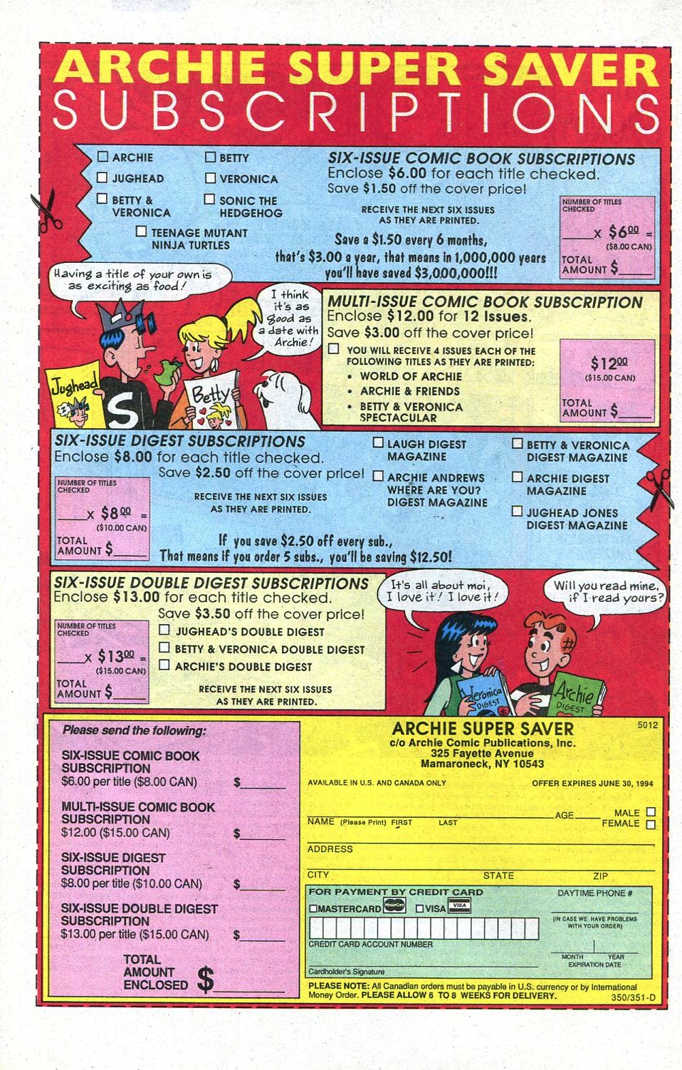 Read online Betty and Veronica (1987) comic -  Issue #74 - 12