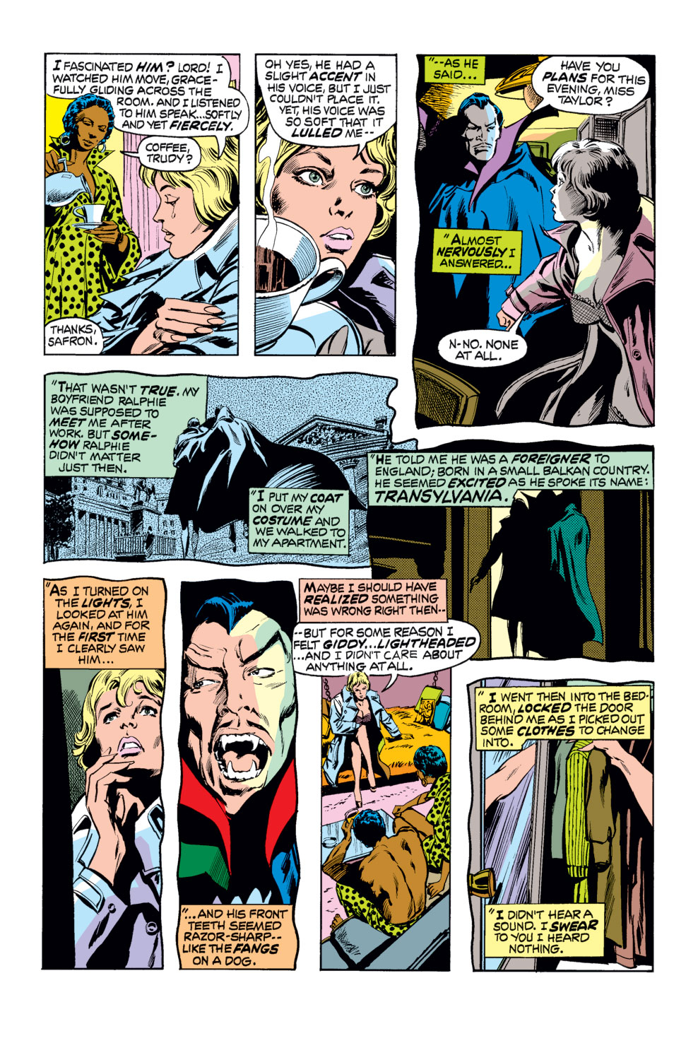 Read online Tomb of Dracula (1972) comic -  Issue #24 - 9
