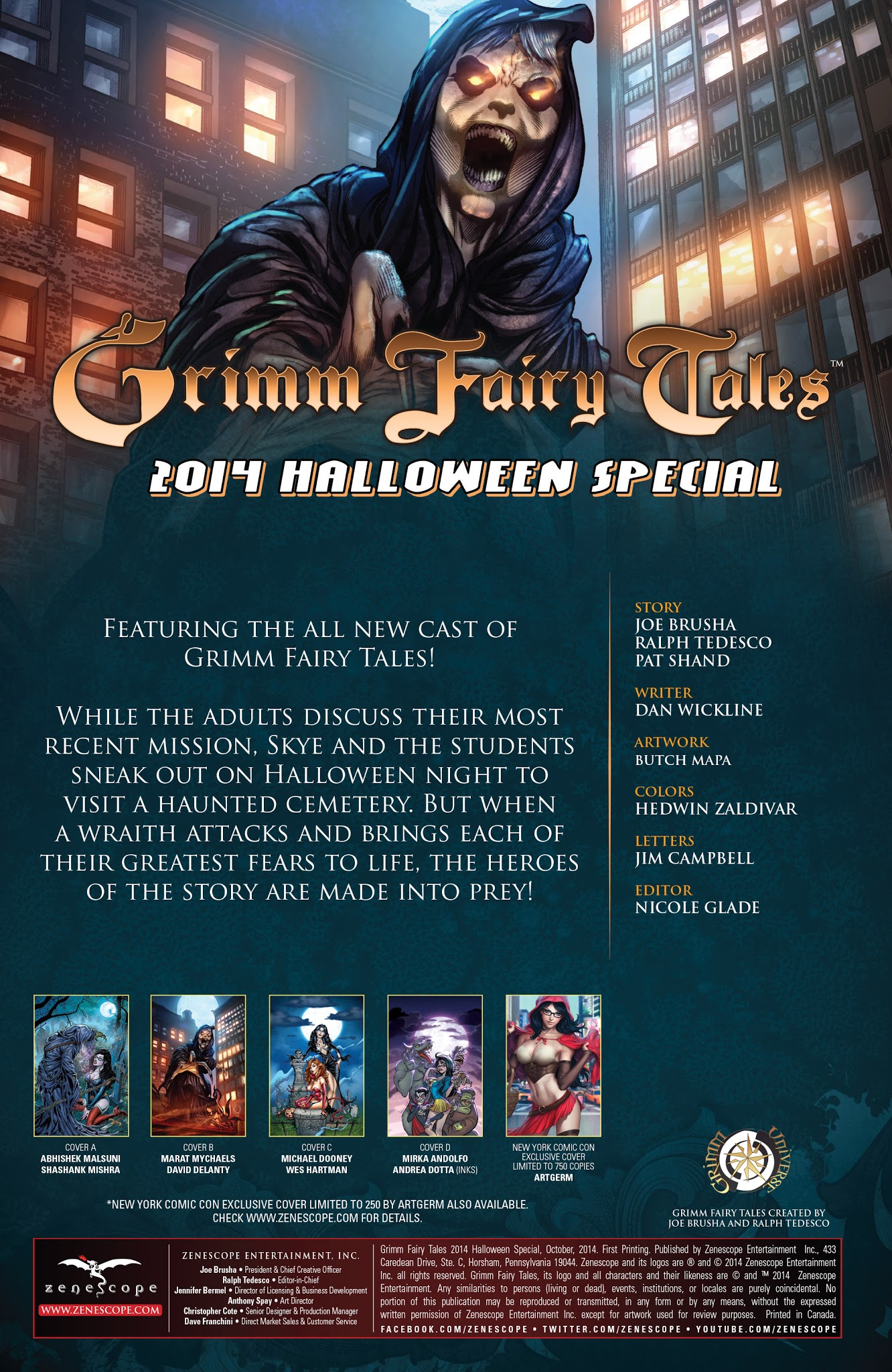 Read online Grimm Fairy Tales: Halloween Special comic -  Issue #6 - 2